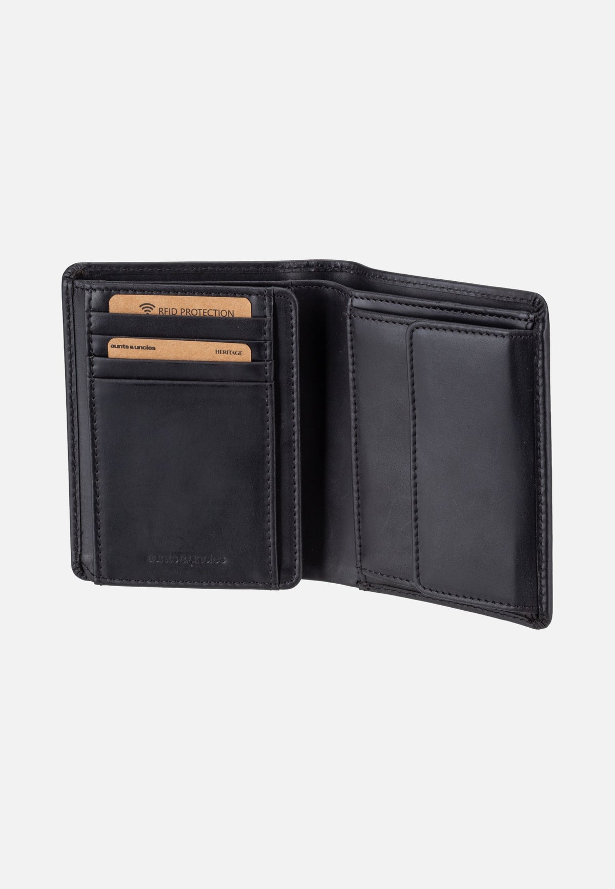 aunts & uncles Duke Black Wallet