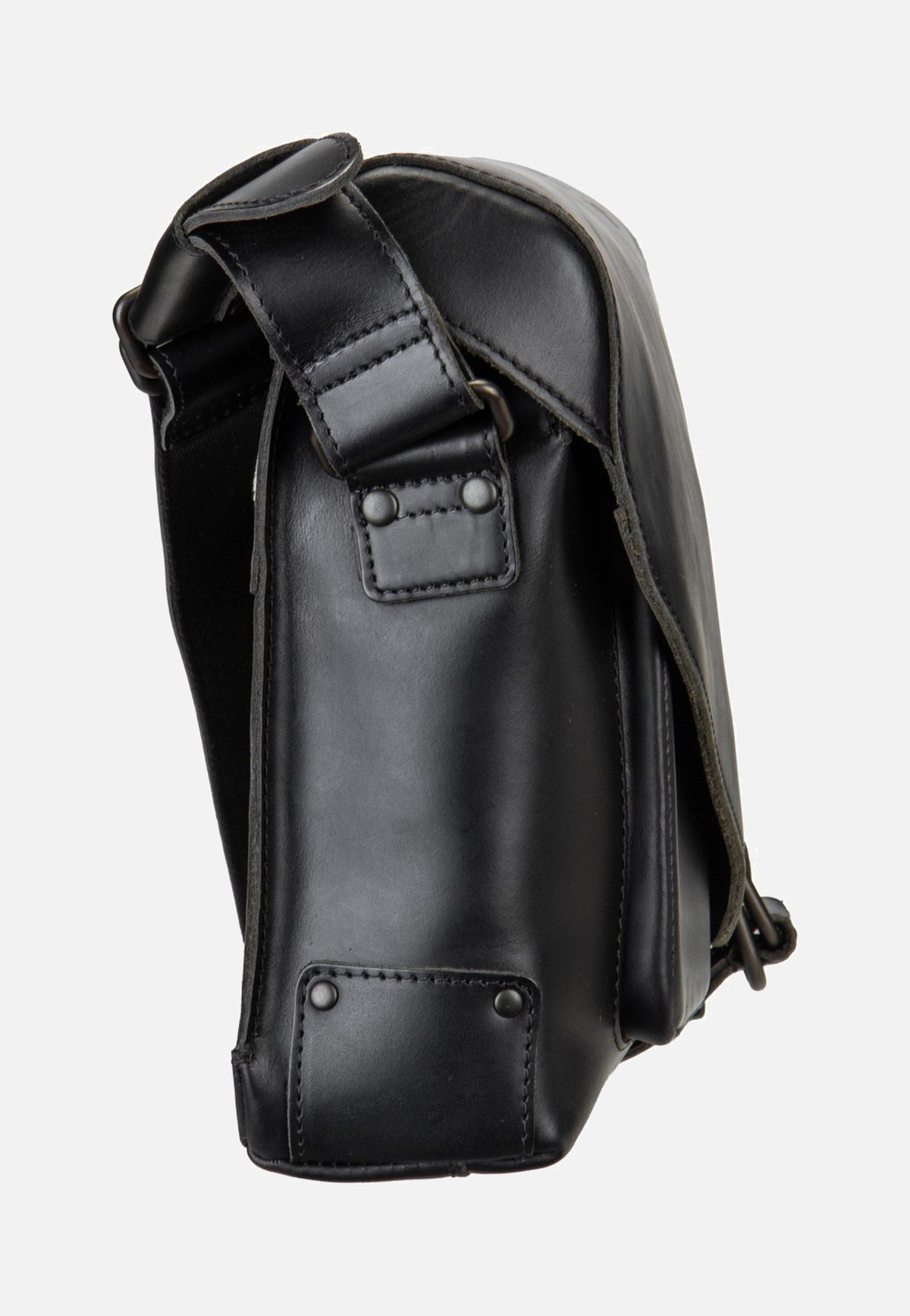 aunts & uncles Judd Black Messenger Bag