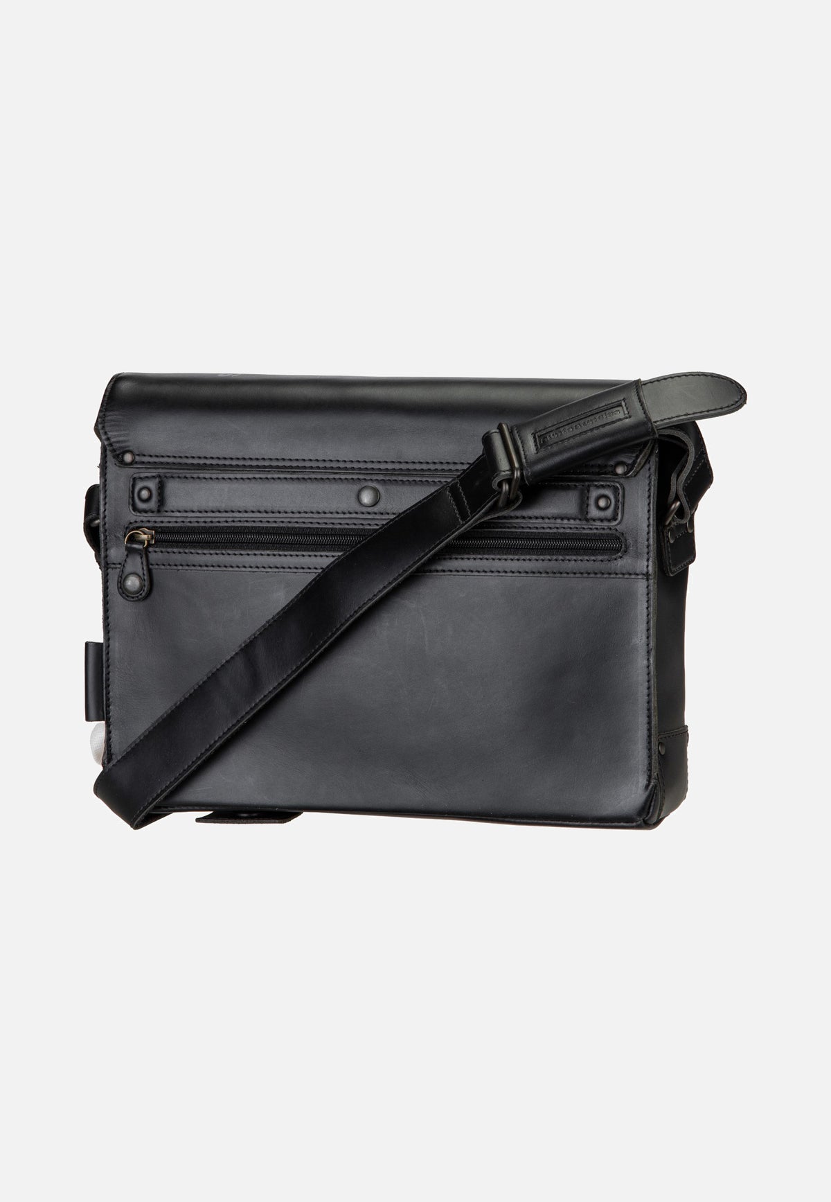 aunts & uncles Judd Black Messenger Bag