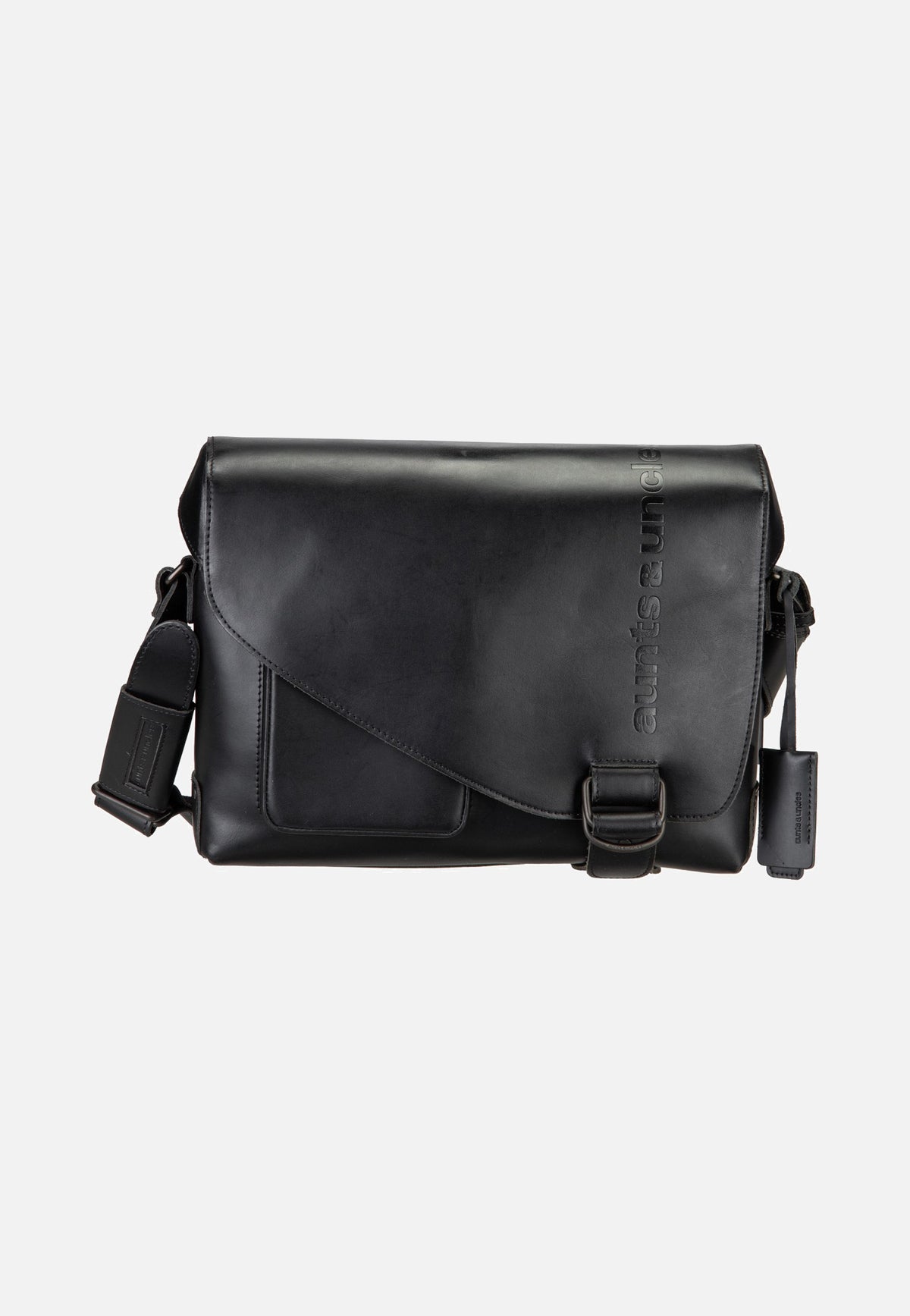 aunts & uncles Judd Black Messenger Bag