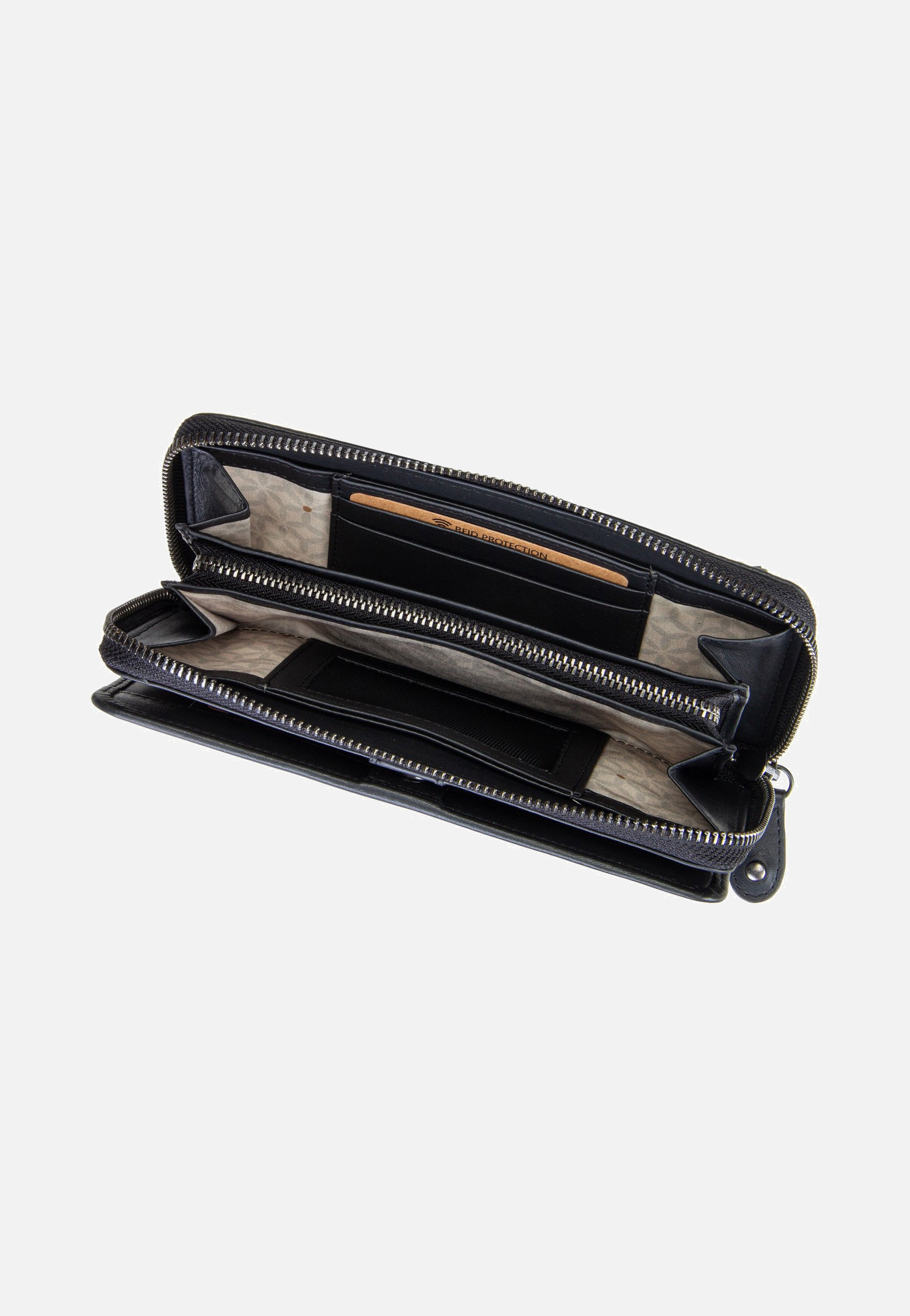 aunts & uncles Maple Jet Black Wallet