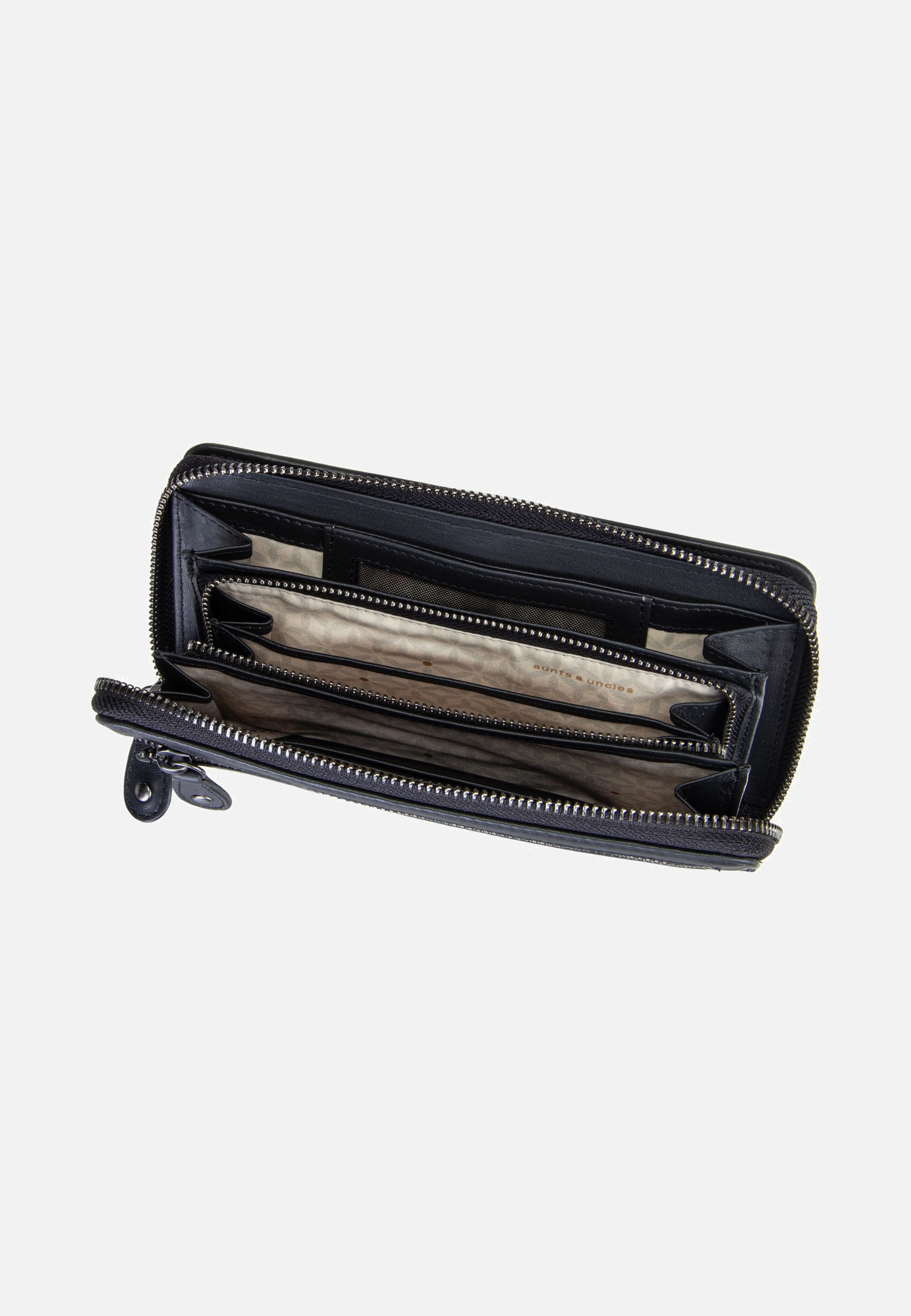 aunts & uncles Maple Jet Black Wallet