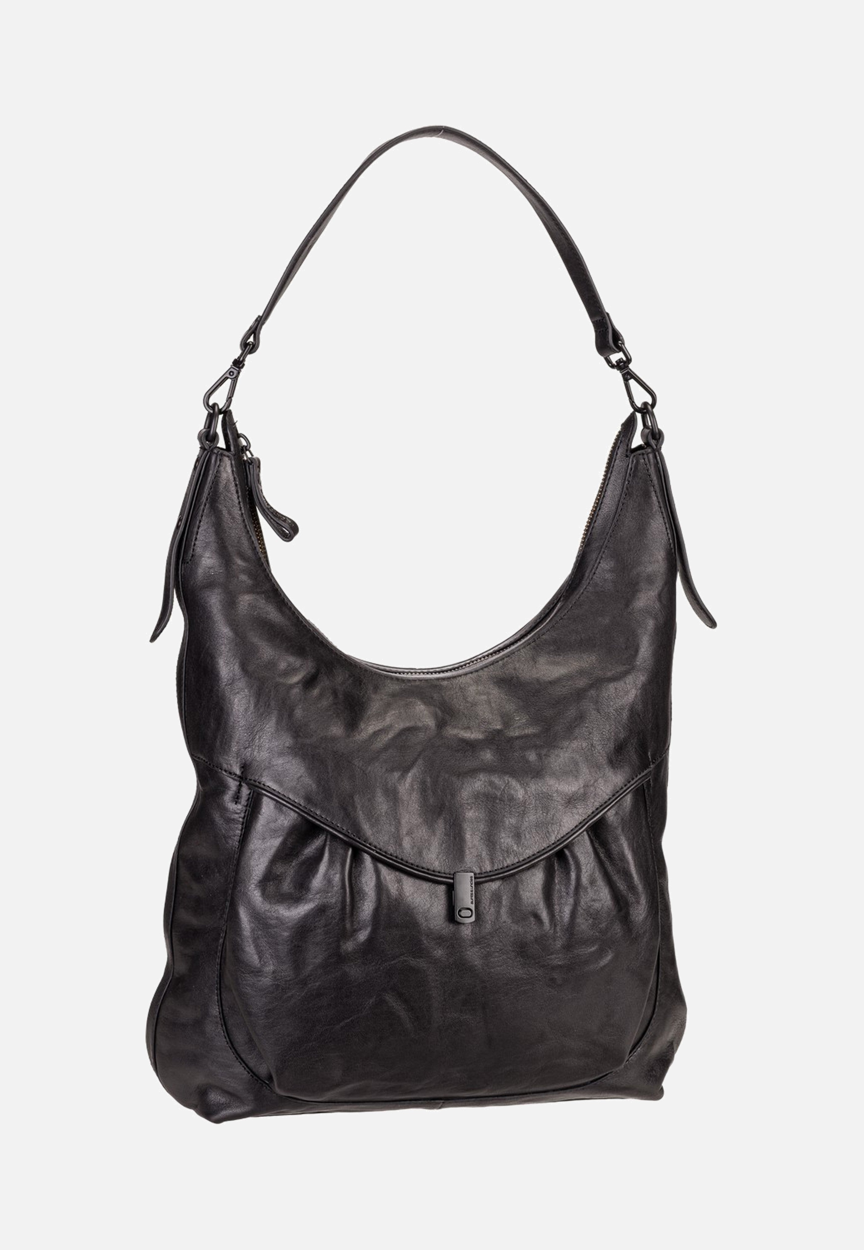 aunts & uncles Mrs. Banoffee Pie Black Smoke Hobo Bag