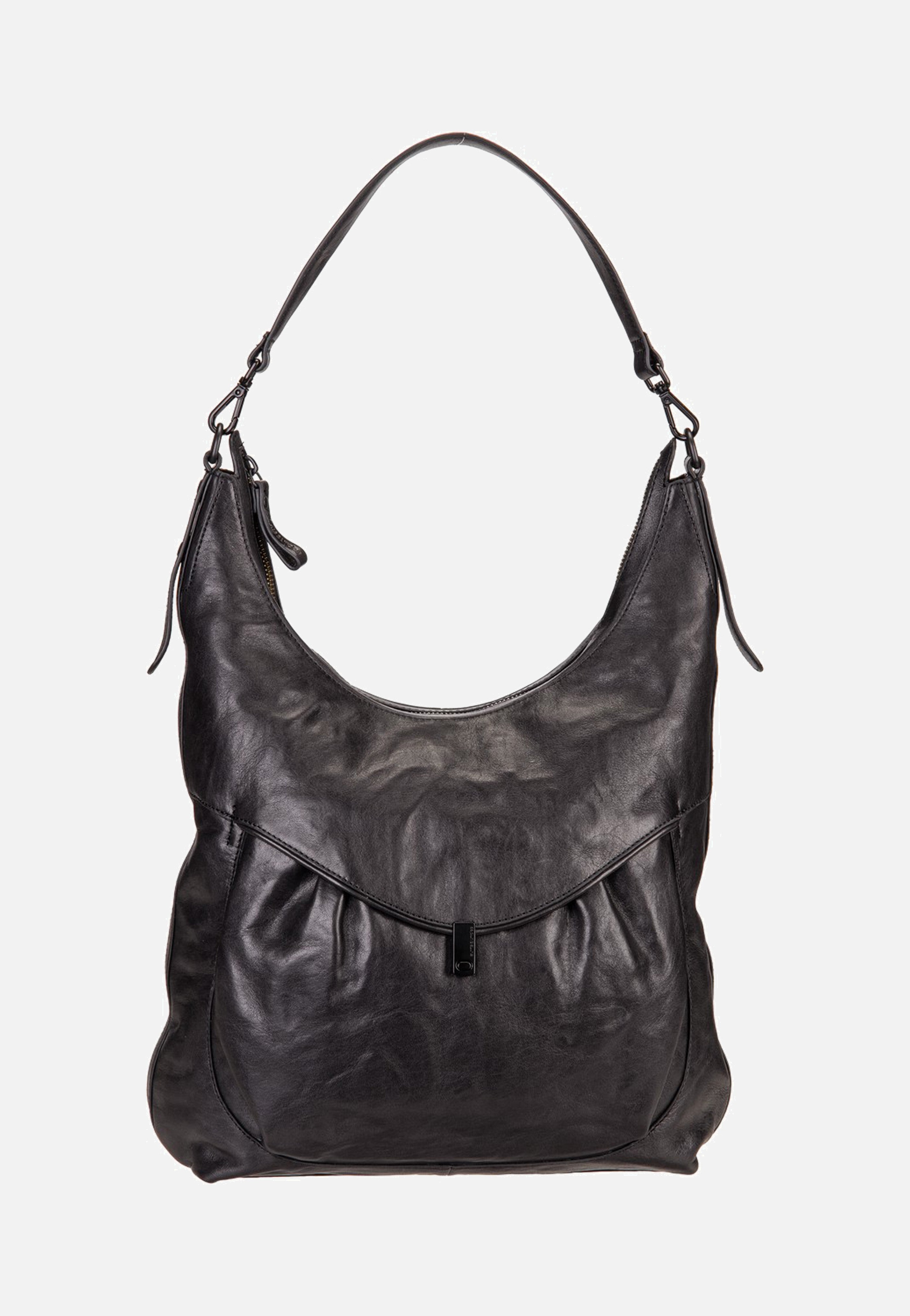 aunts & uncles Mrs. Banoffee Pie Black Smoke Hobo Bag