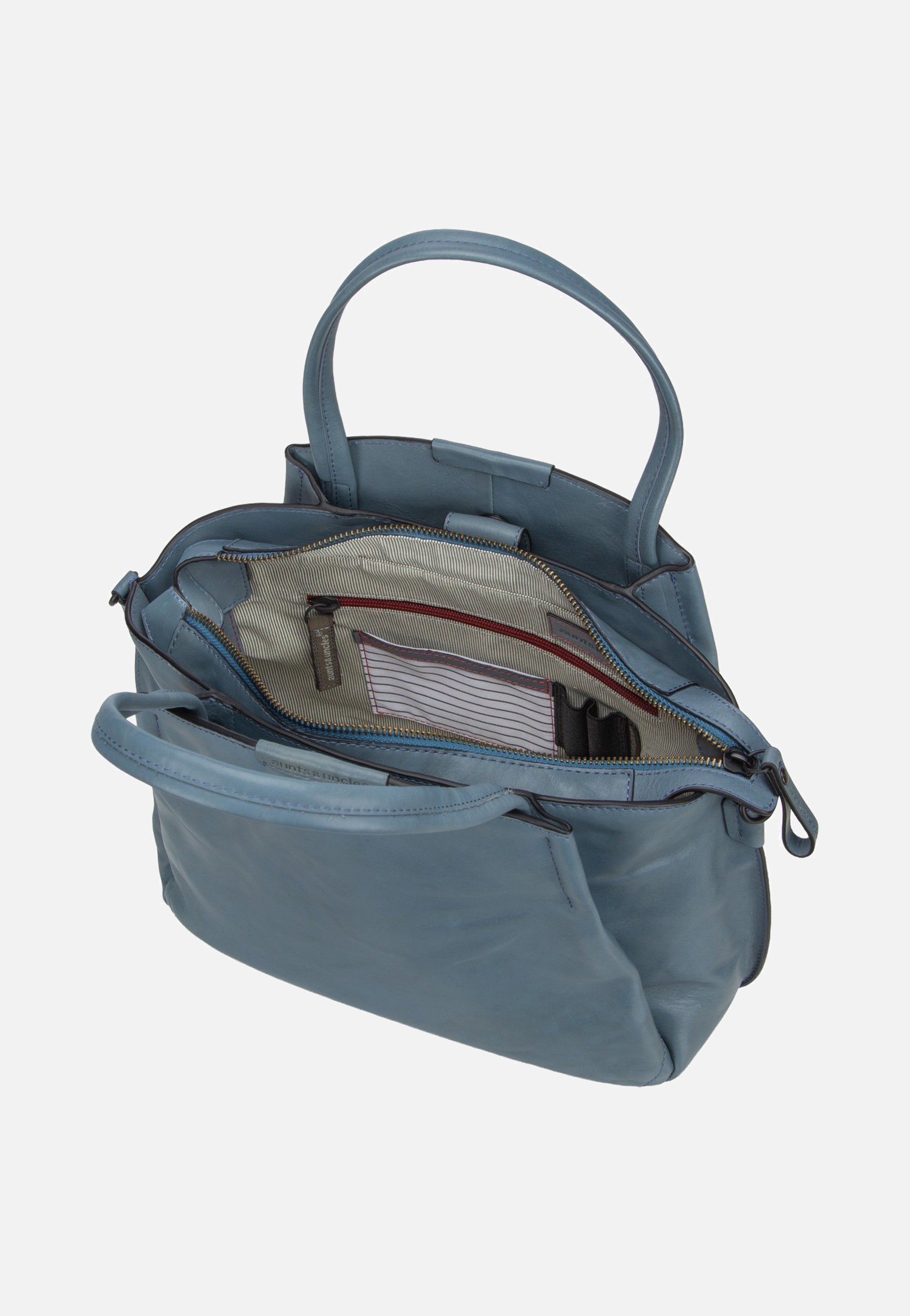 aunts & uncles Mrs. Chiffon Pie Aegean Blue  Handle Bag