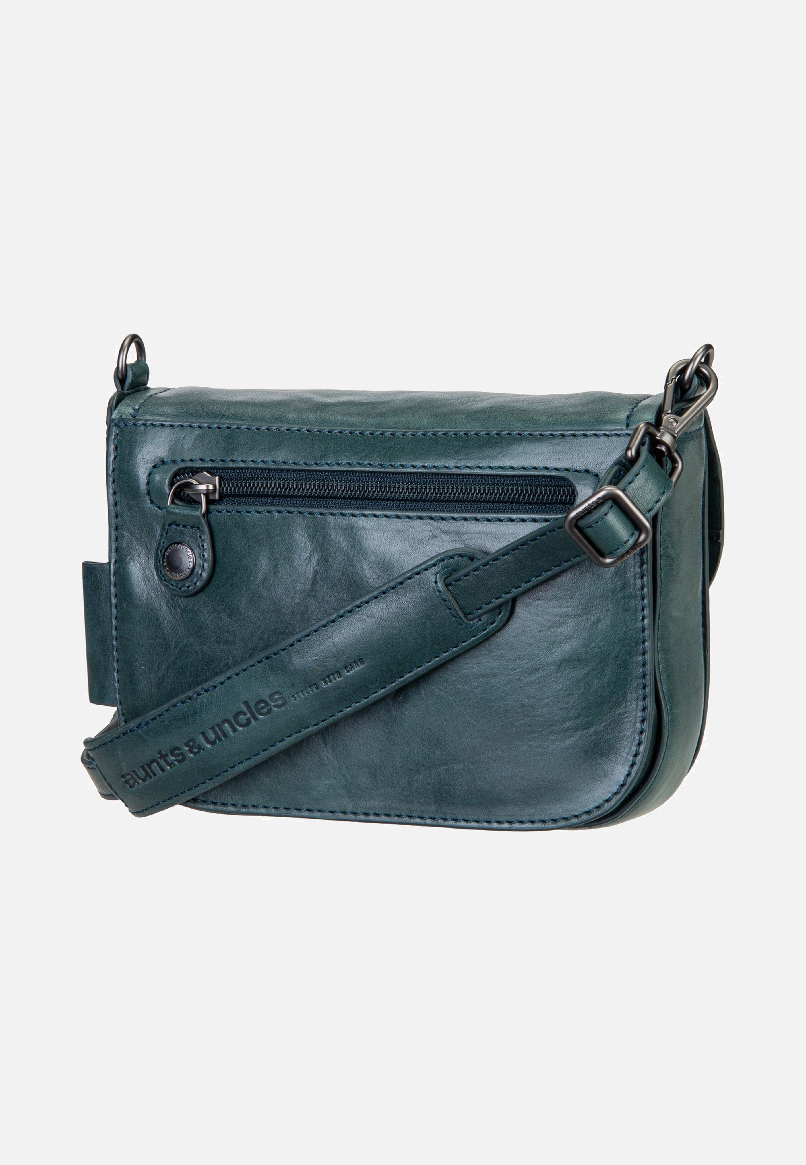 aunts & uncles Mrs. Waffle Green Jewel Saddle Bag