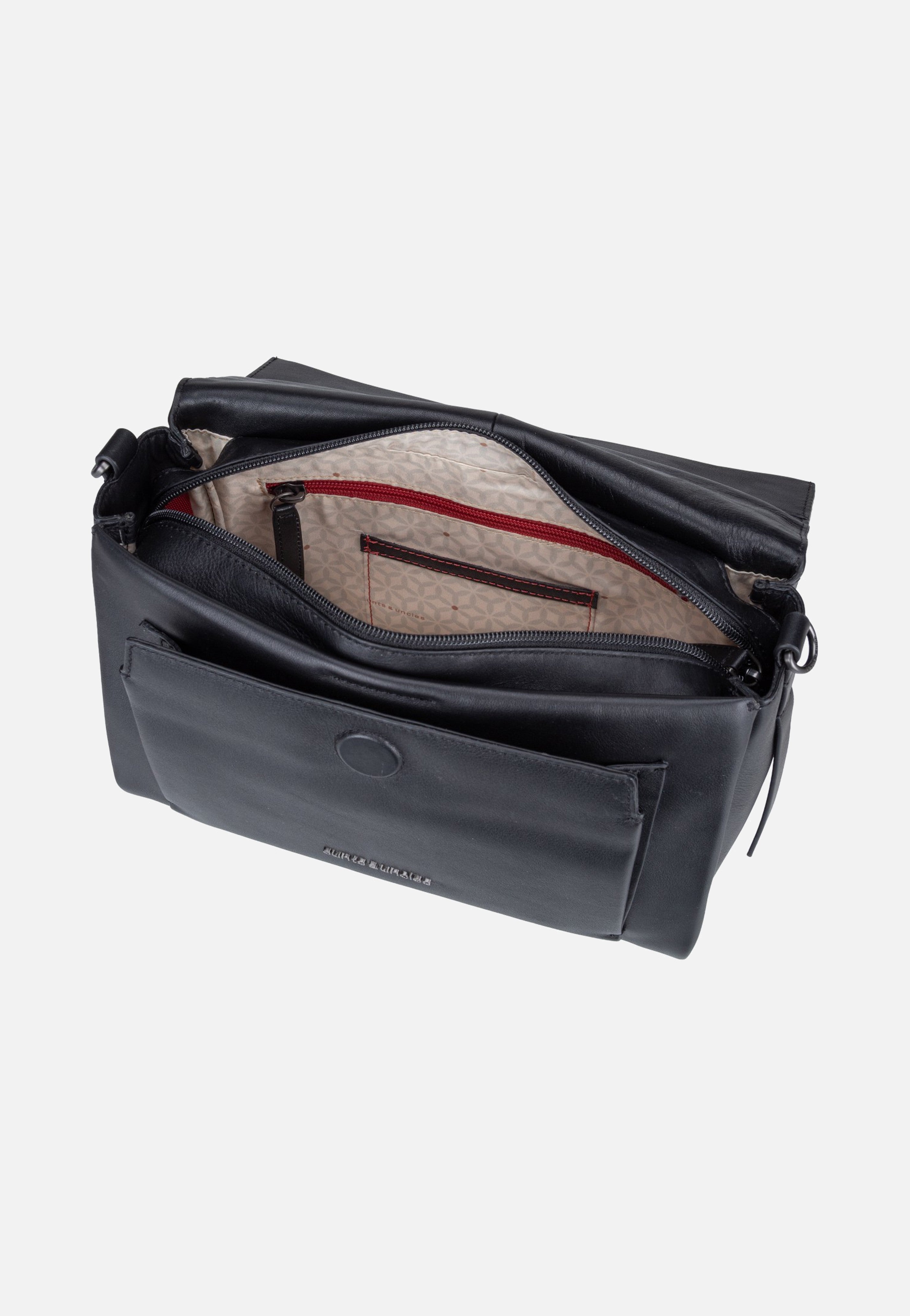 aunts & uncles Noon Jet Black Shoulder Bag