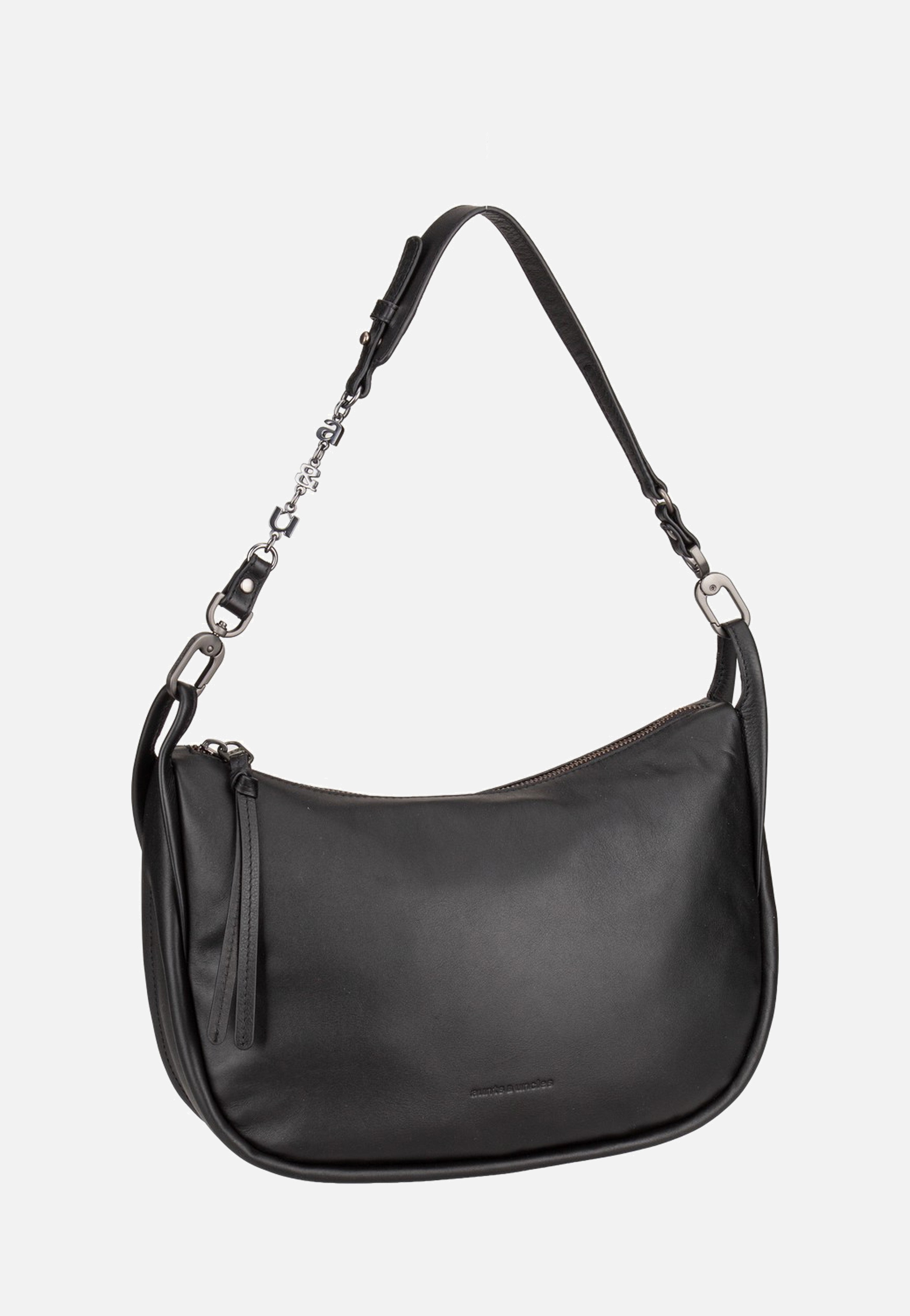 aunts & uncles Raven Jet Black  Shoulder Bag