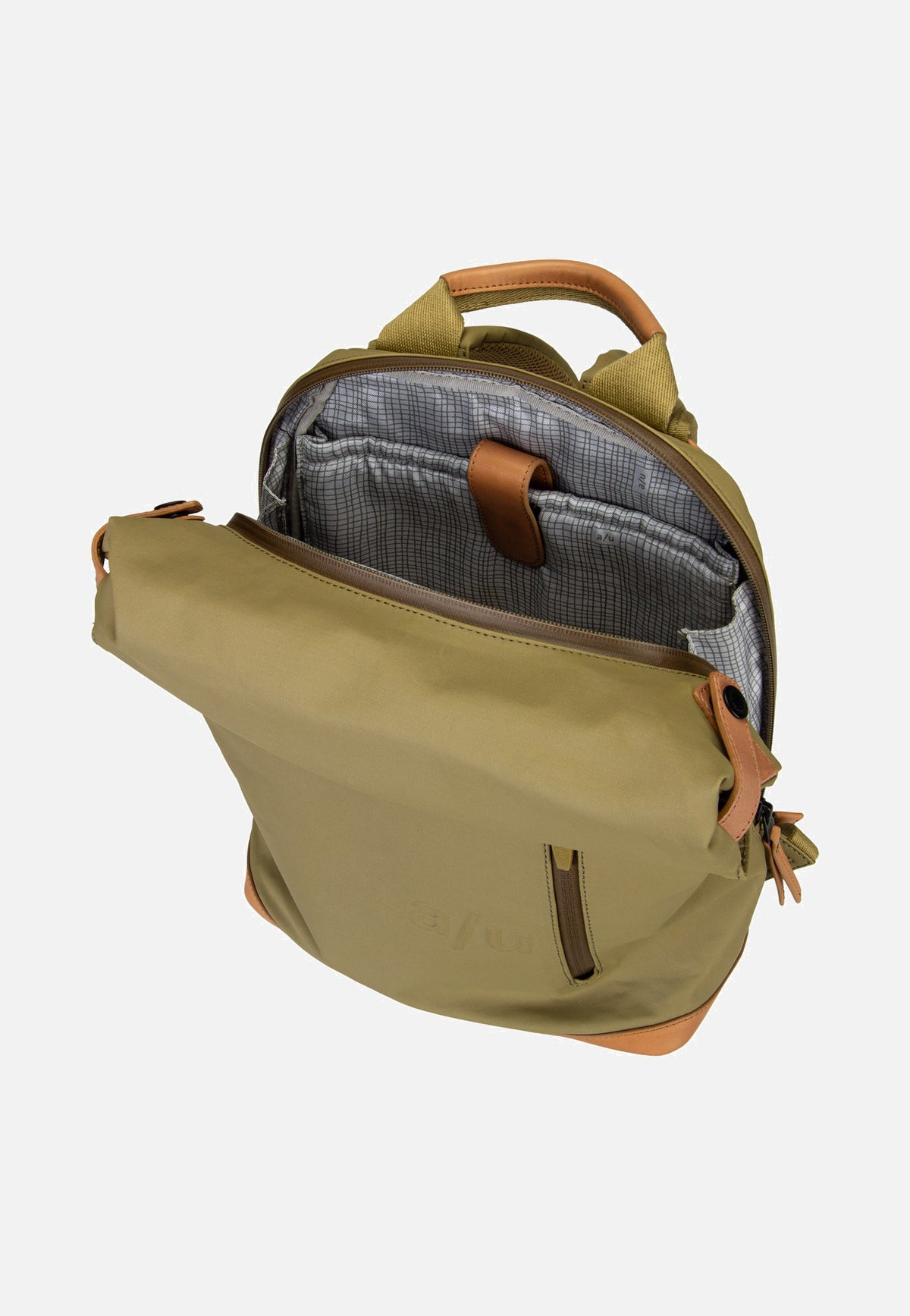 aunts & uncles Wakayama Olive Stone Mochila enrollable