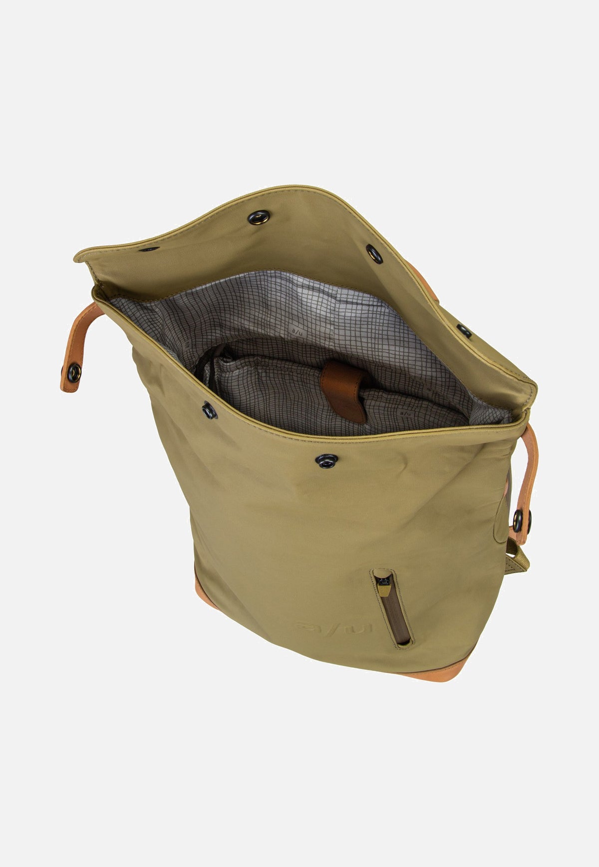 aunts & uncles Wakayama Olive Stone Mochila enrollable