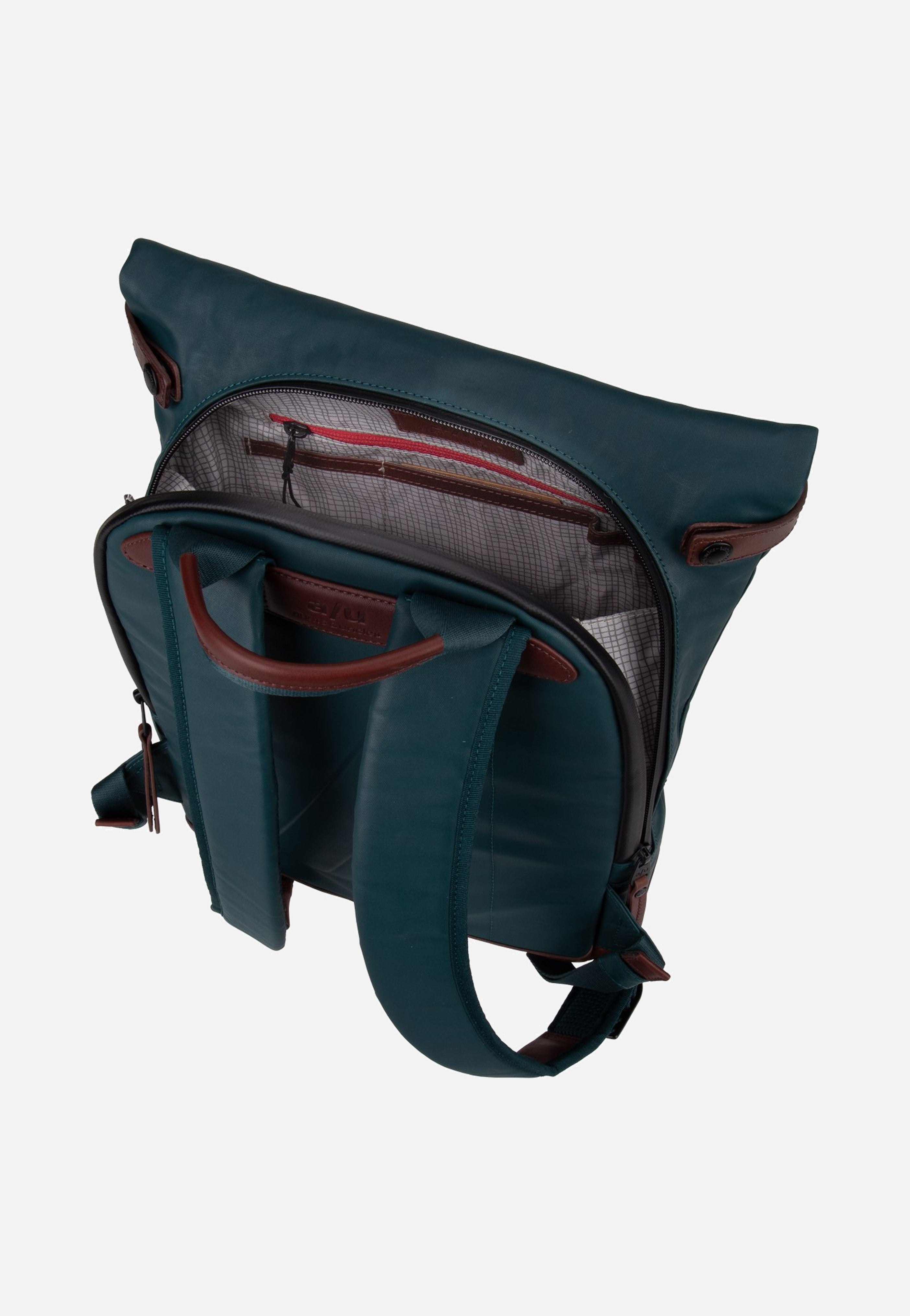 aunts & uncles - Wakayama Transformative Teal  - Rolltop Backpack | Neutral-Image