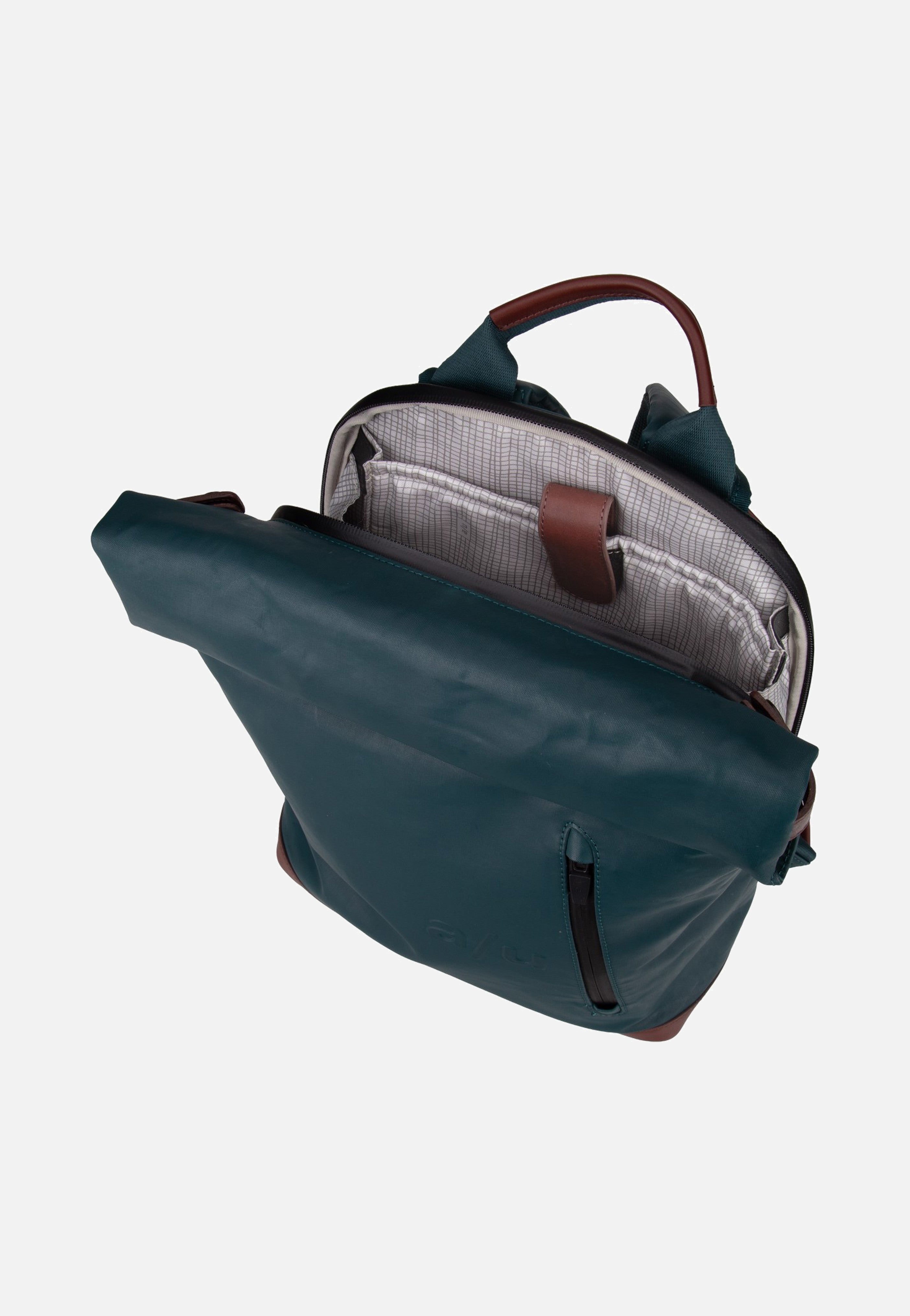 aunts & uncles - Wakayama Transformative Teal  - Rolltop Backpack | Neutral-Image