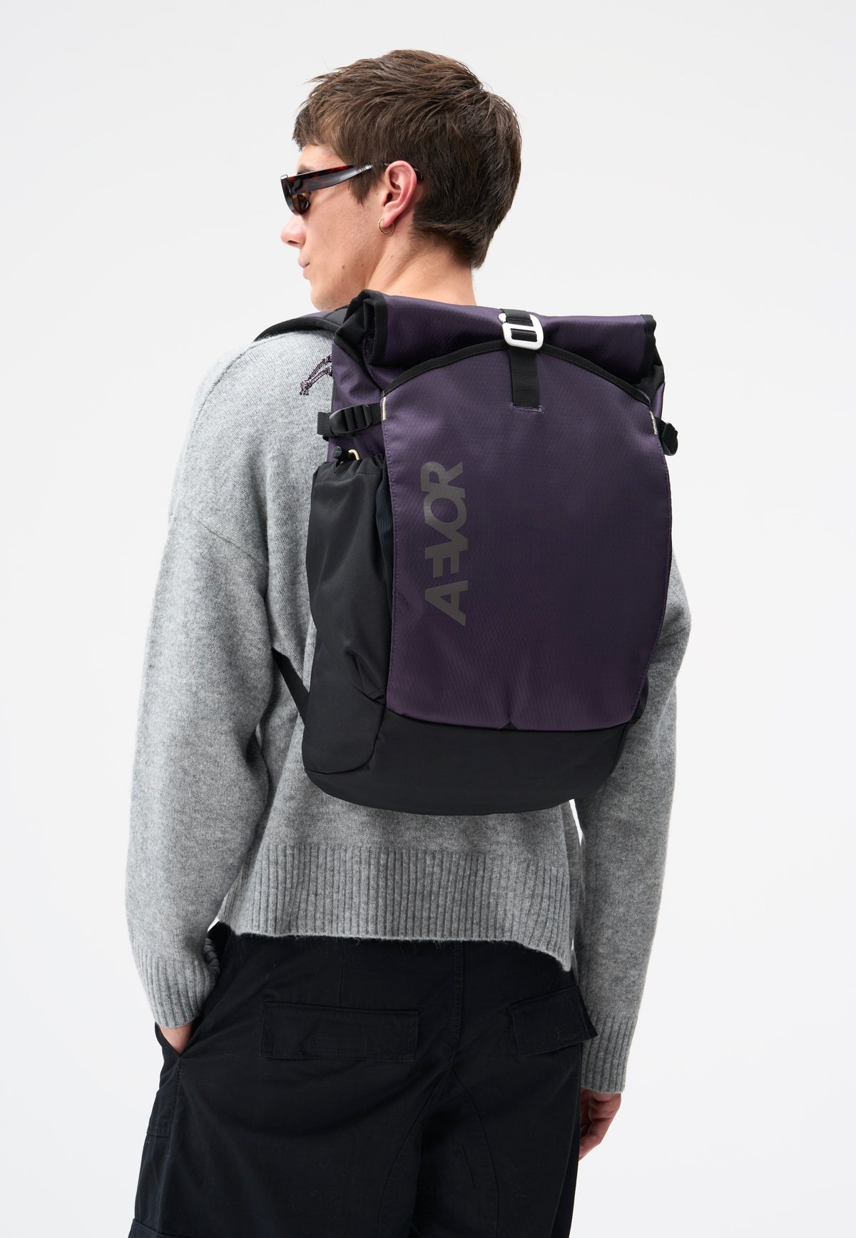 AEVOR Roll Pack Proof Phantom Purple Mochila enrollable