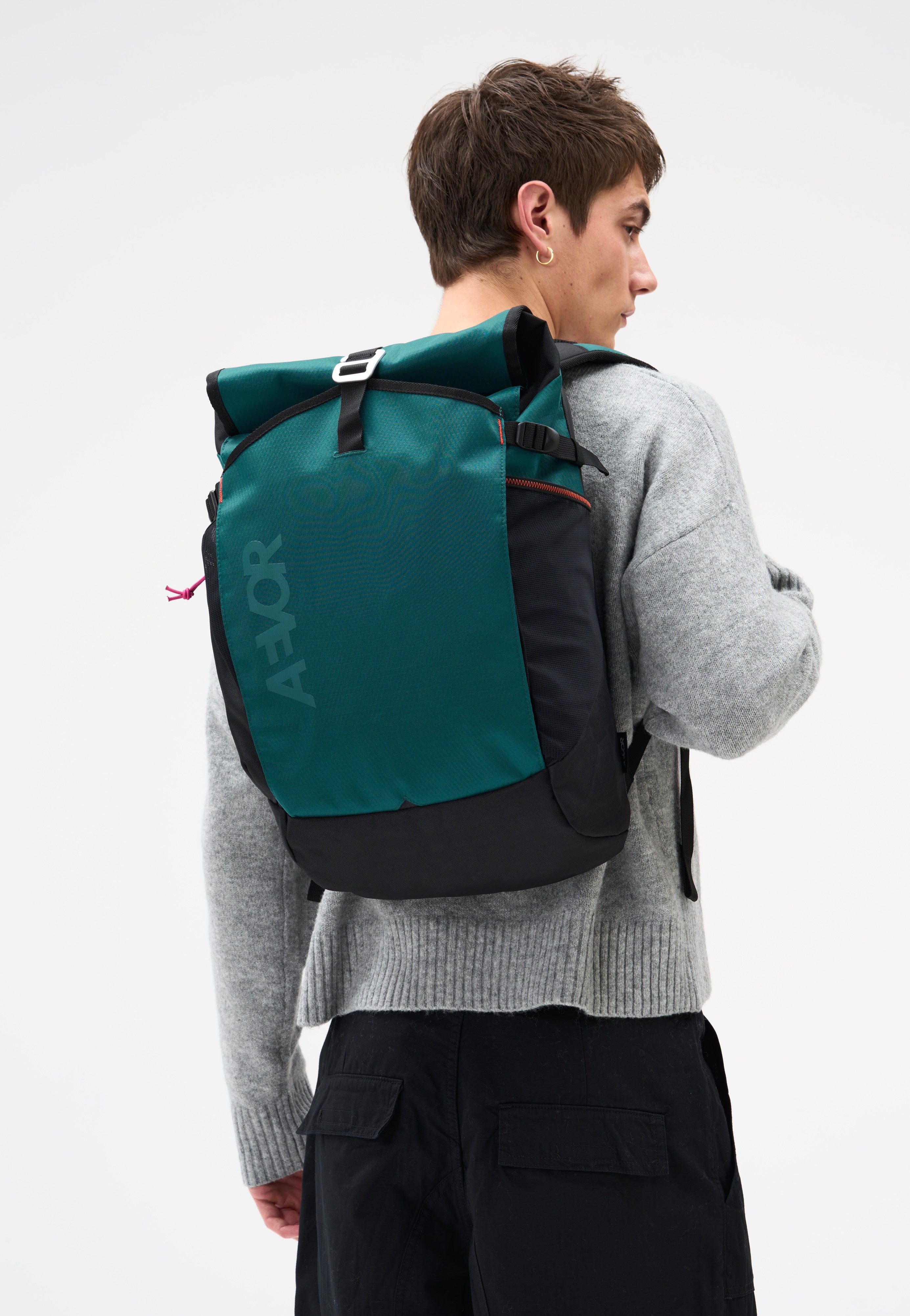 AEVOR Roll Pack Proof Evergreen Rolltop Backpack