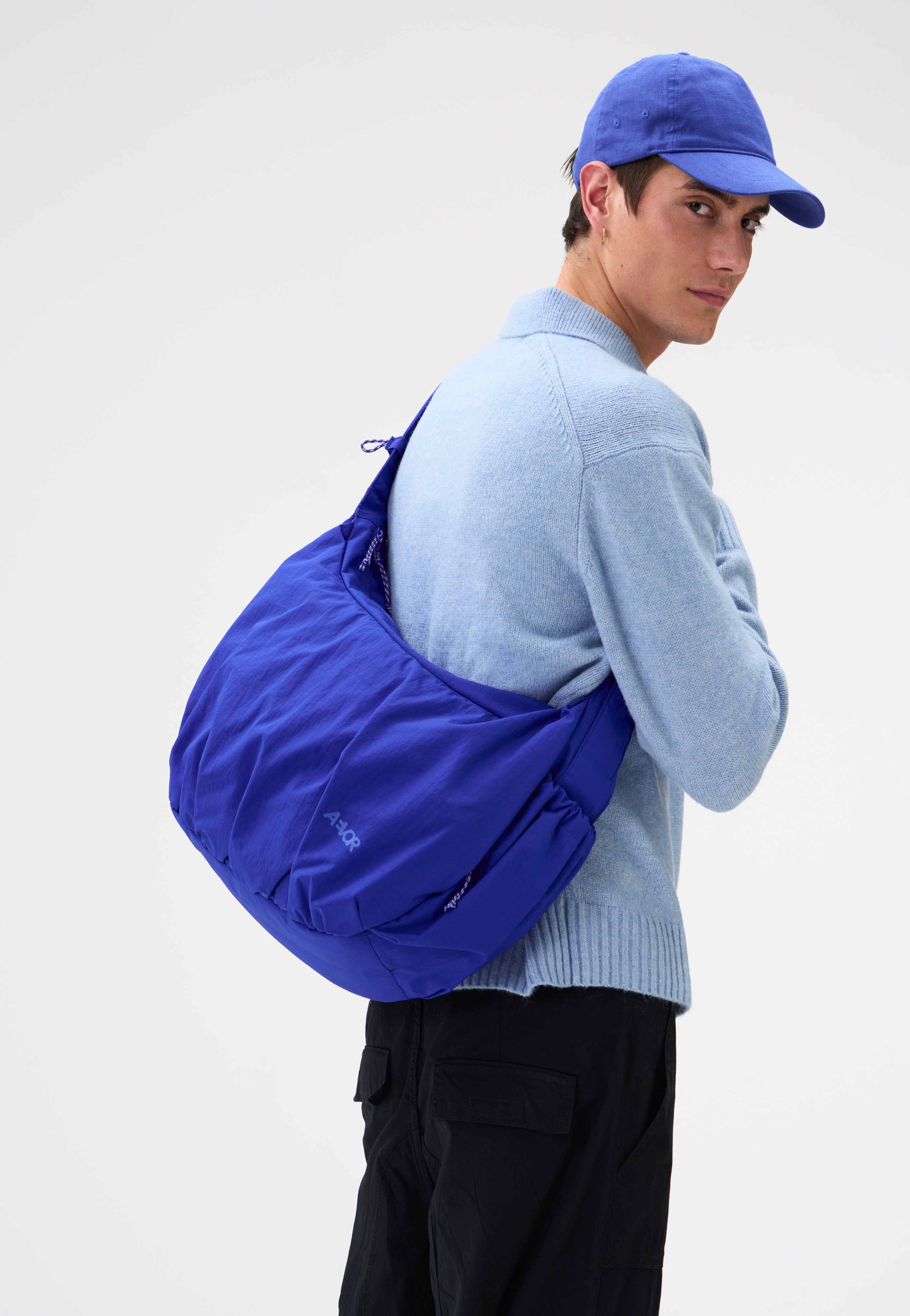 AEVOR Slouchy Bag Electric Blue Sling Bag