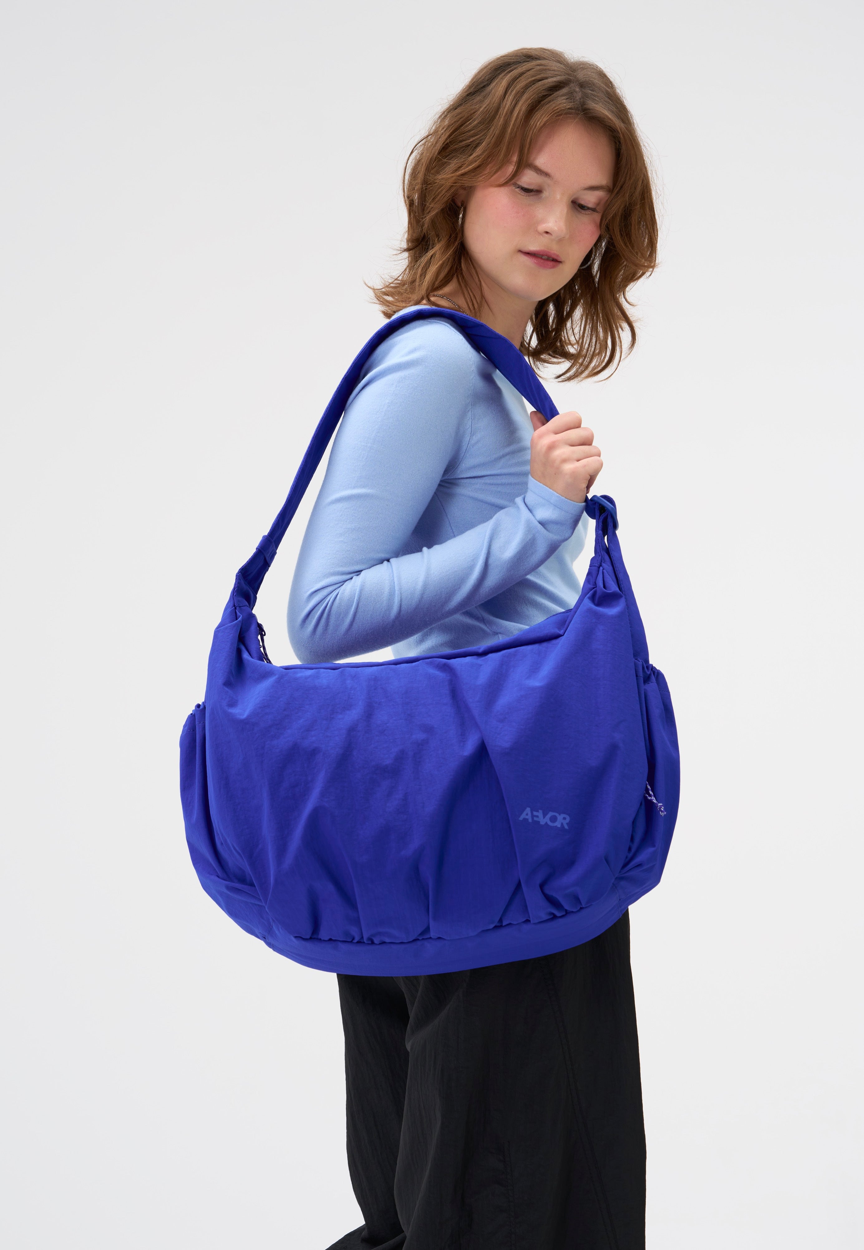 AEVOR Slouchy Bag Electric Blue Sling Bag