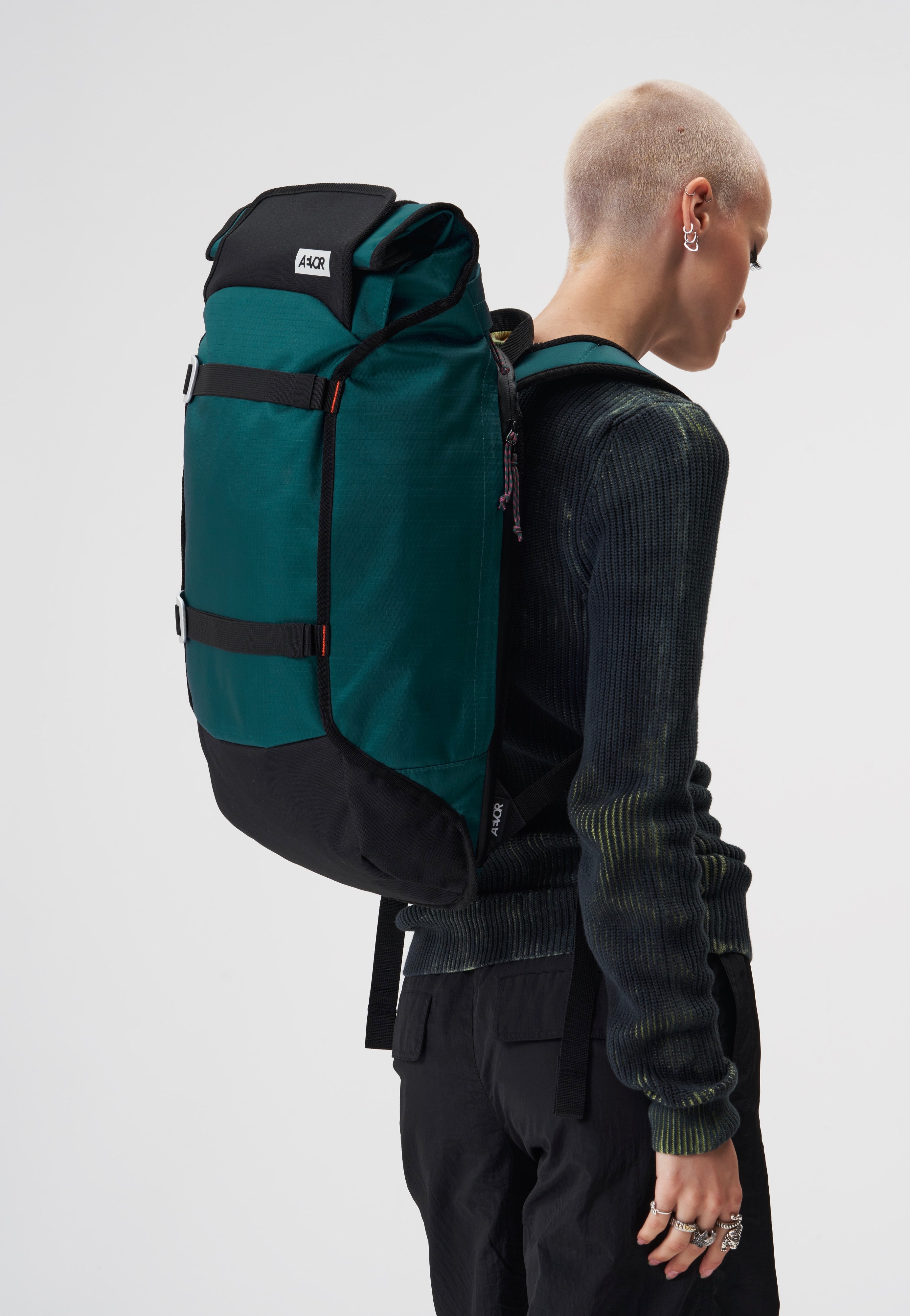 AEVOR Trip Pack Proof Evergreen Rolltop Backpack