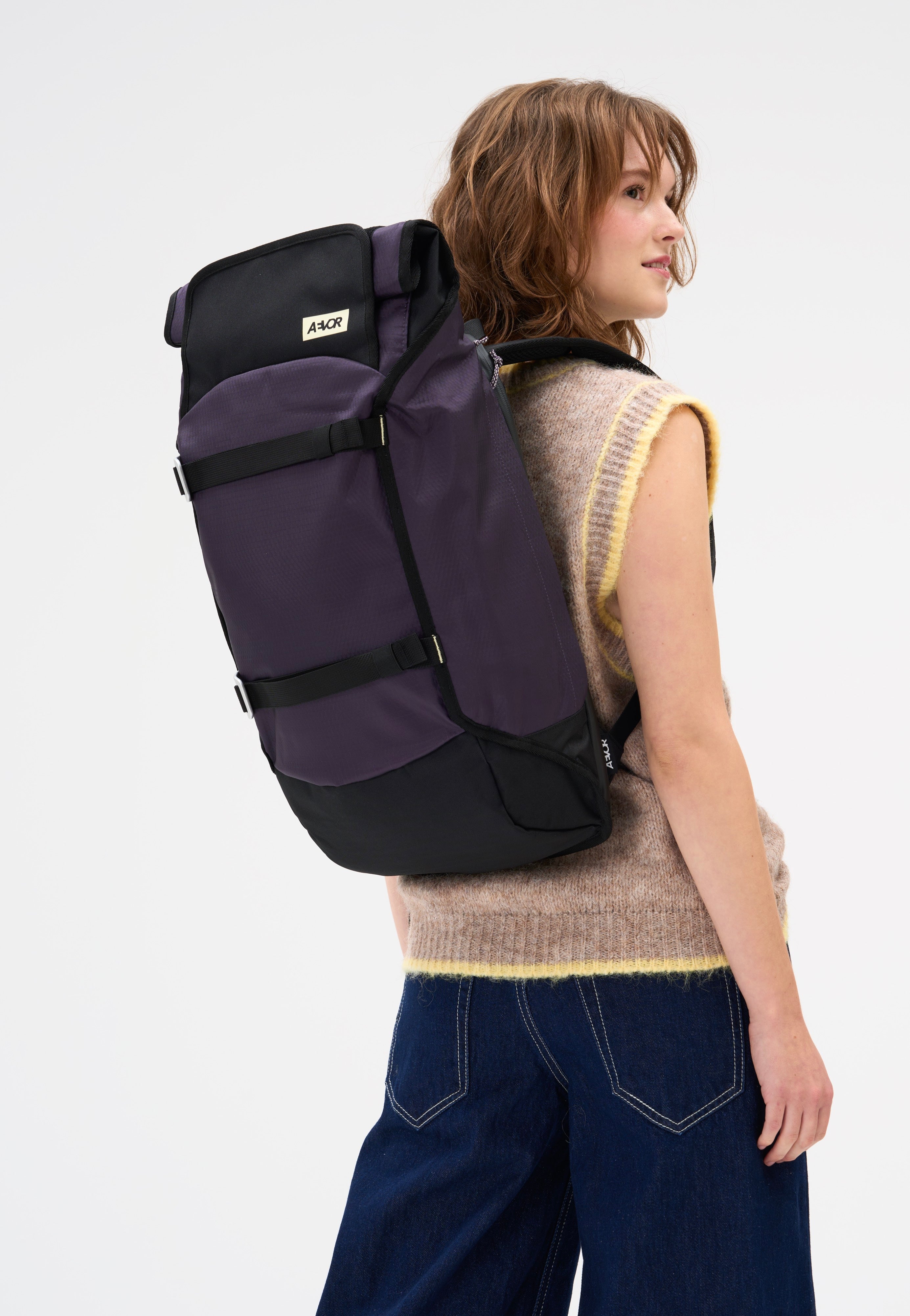 AEVOR Trip Pack Proof Phantom Purple Rolltop Backpack