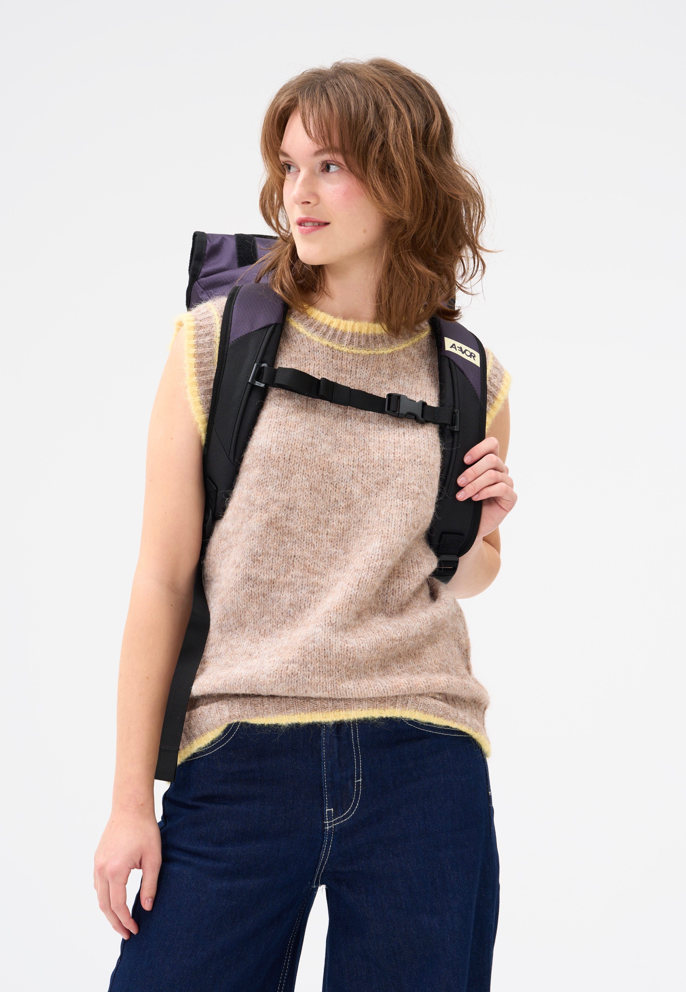 AEVOR Trip Pack Proof Phantom Purple Rolltop Backpack