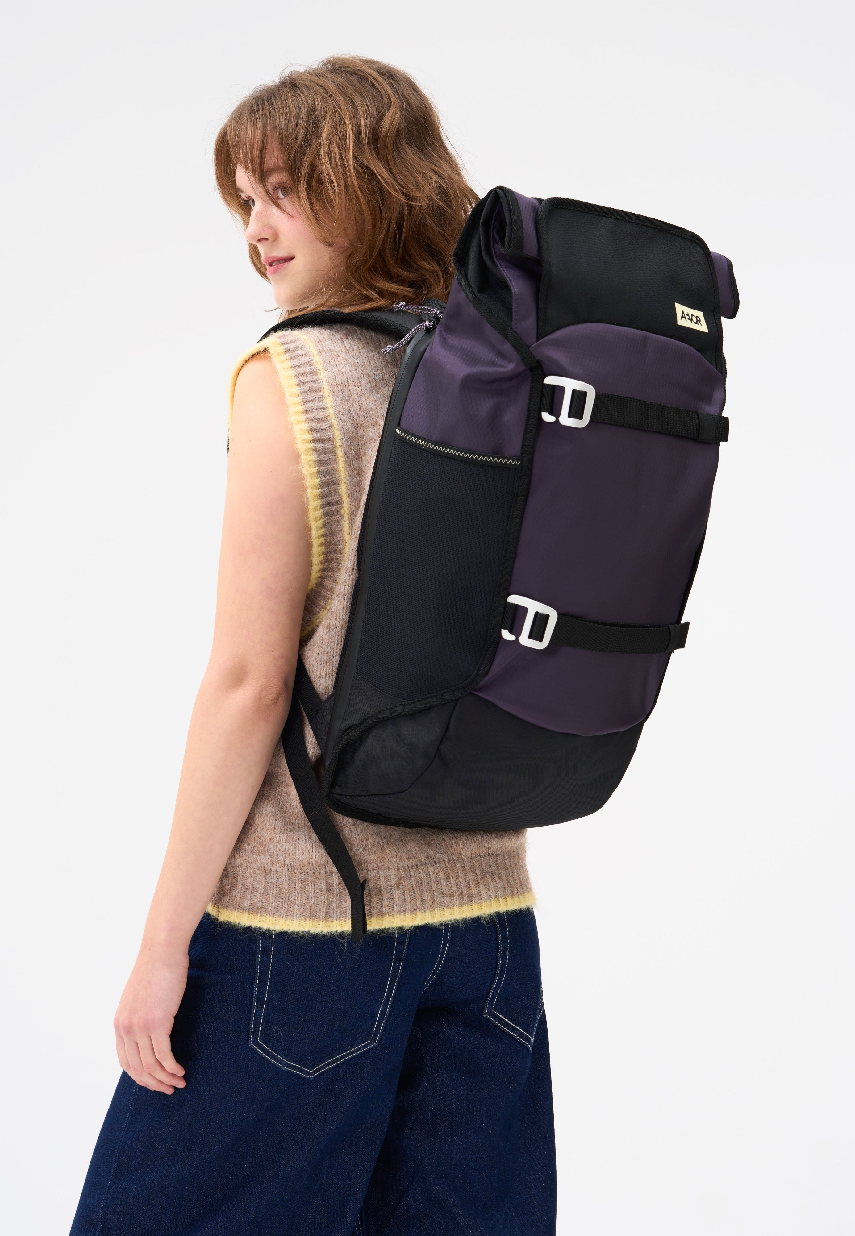 AEVOR Trip Pack Proof Phantom Purple Rolltop Backpack