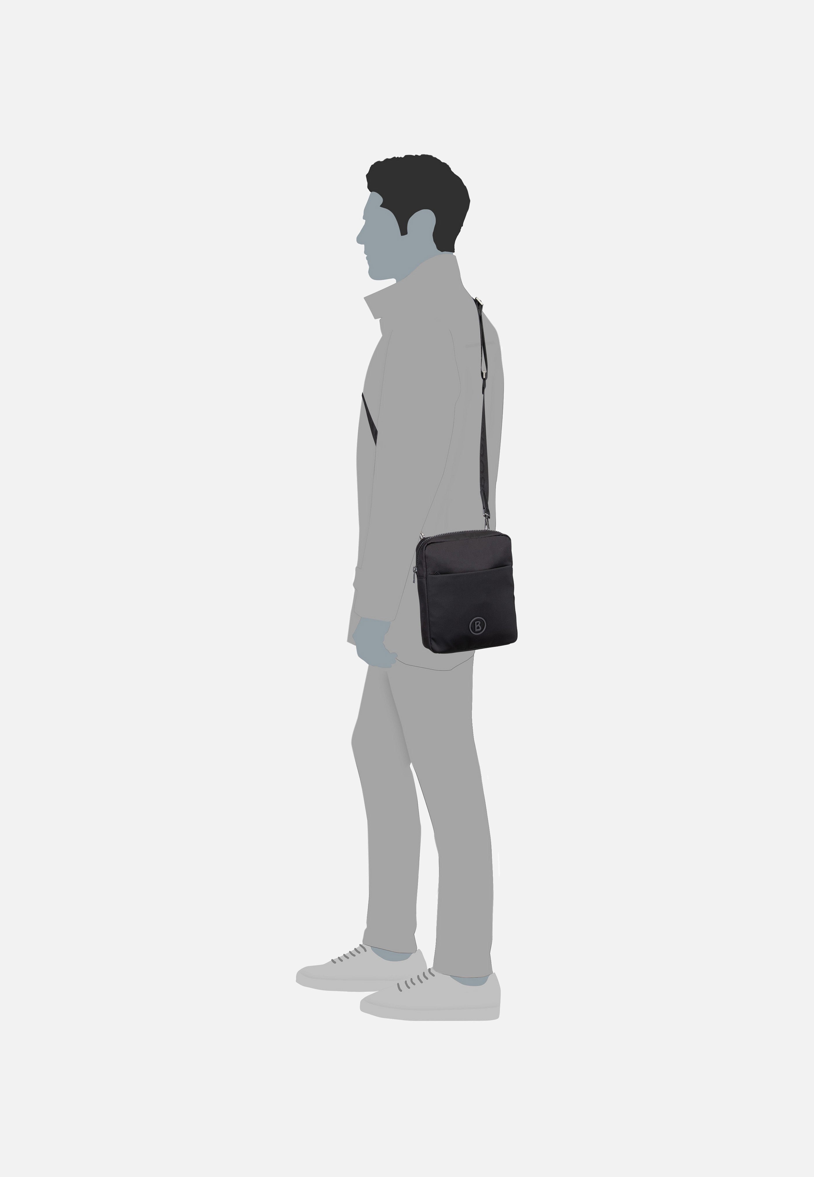 Bogner - Arolla Andre SVZ Black - Crossbody Bag | Men-Image