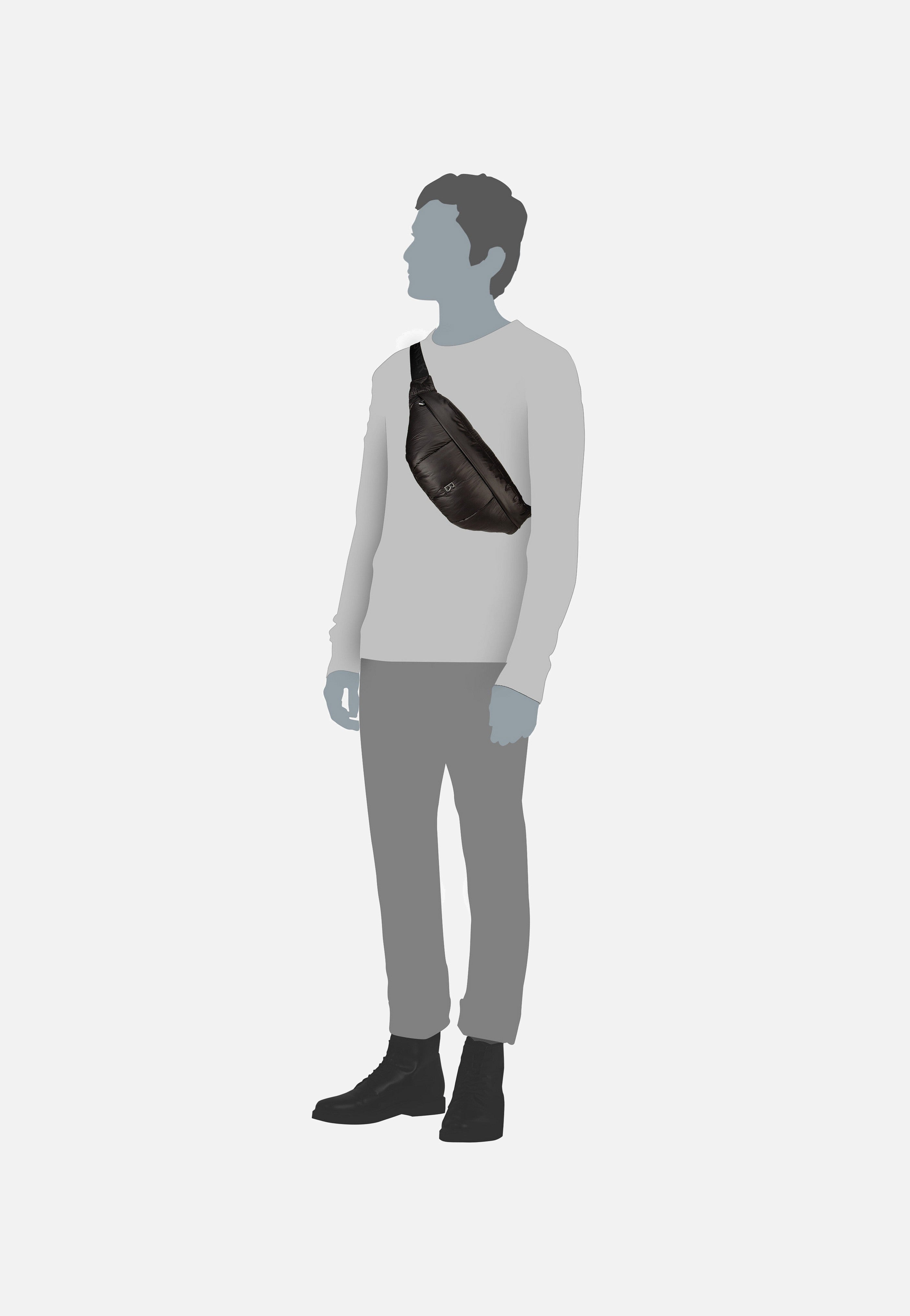 Bogner - Monarch Tius SHZ Black - Sling Bag | Men-Image