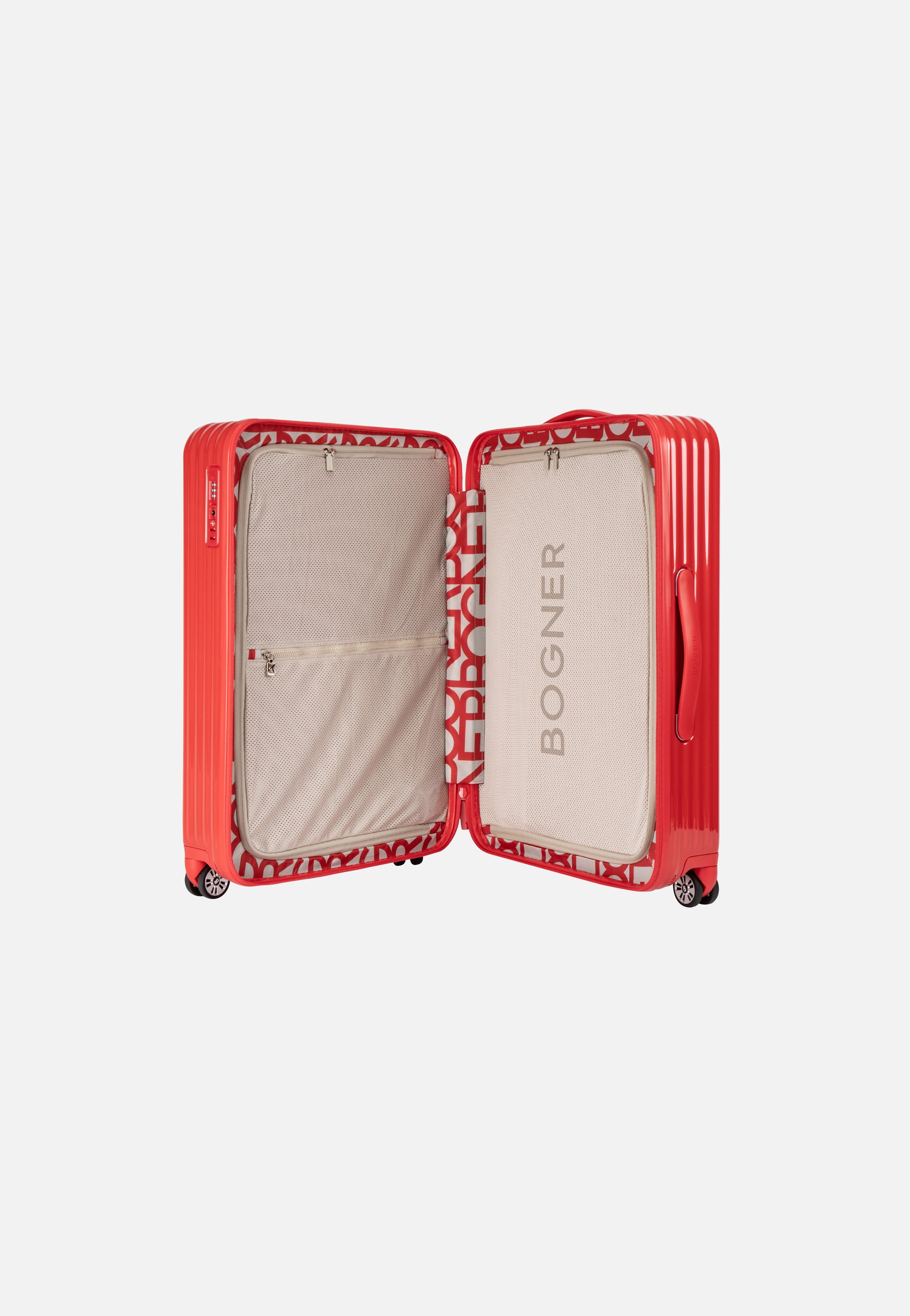 Bogner Piz C65 Trolleycase MVZ 4w Red Suitcase