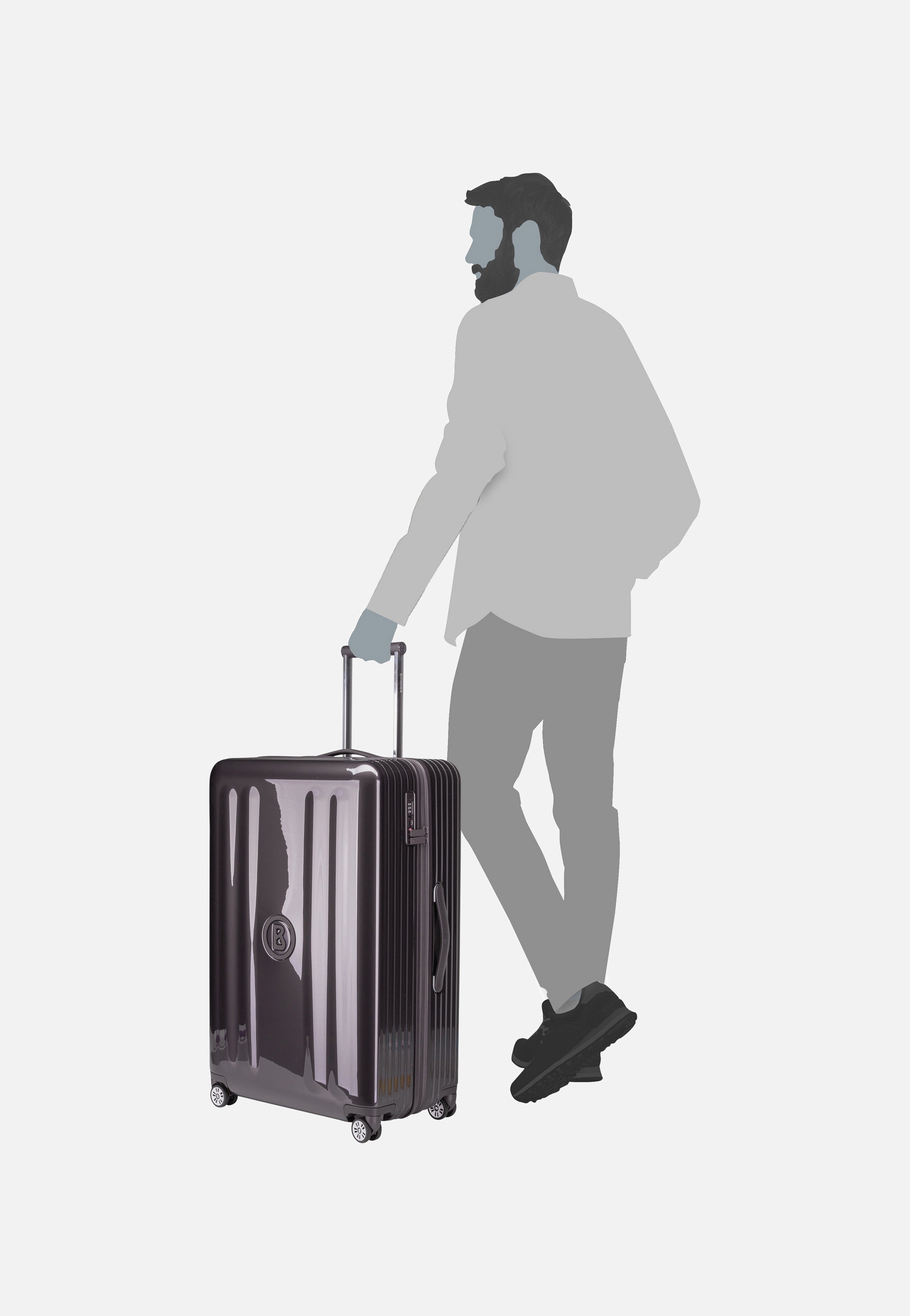 Bogner - Piz C75 Trolleycase LVZ 4w Dark Grey - Suitcase | Neutral-Image