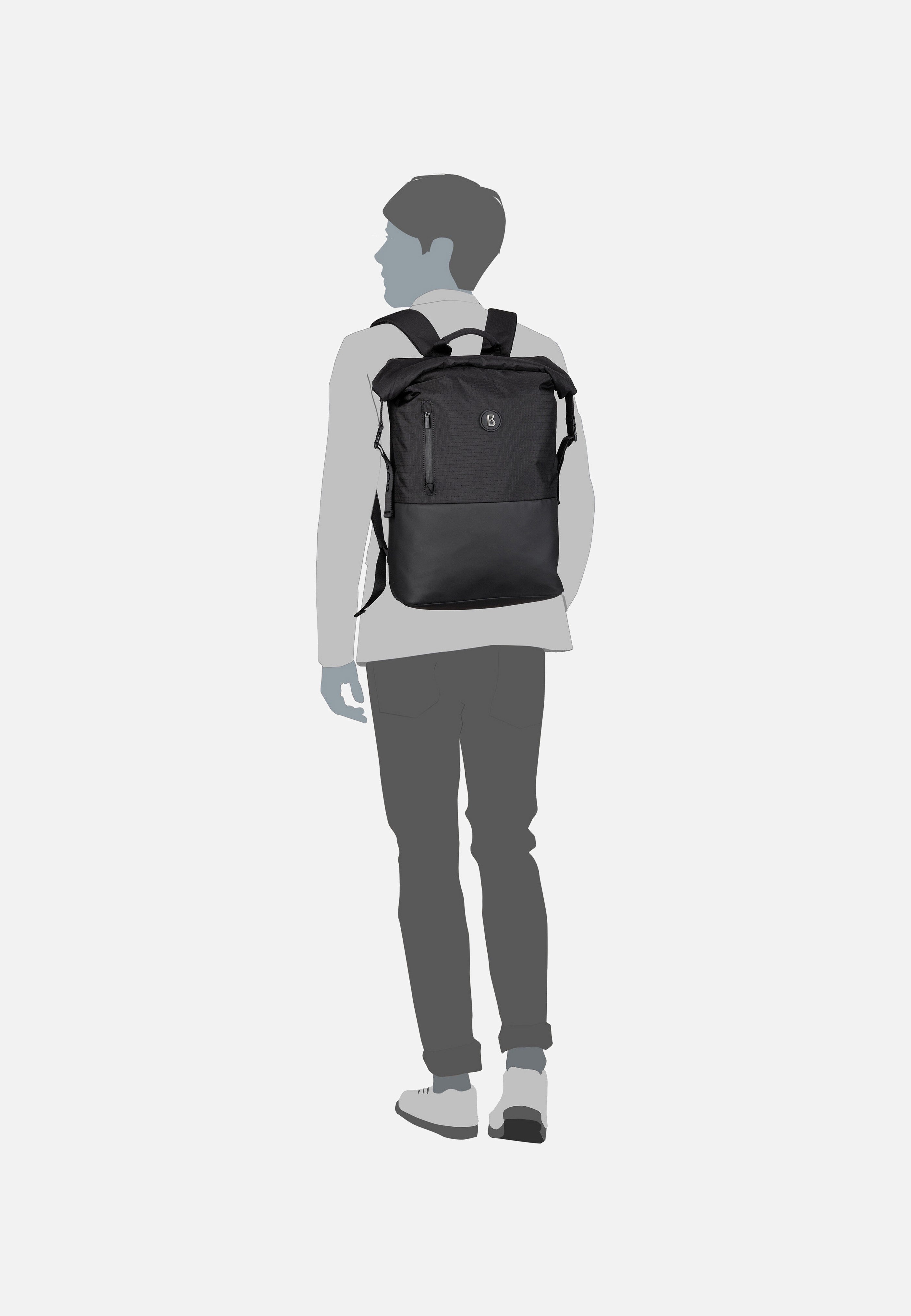 Bogner - Tignes Leon LVF Black - Backpack | Men-Image