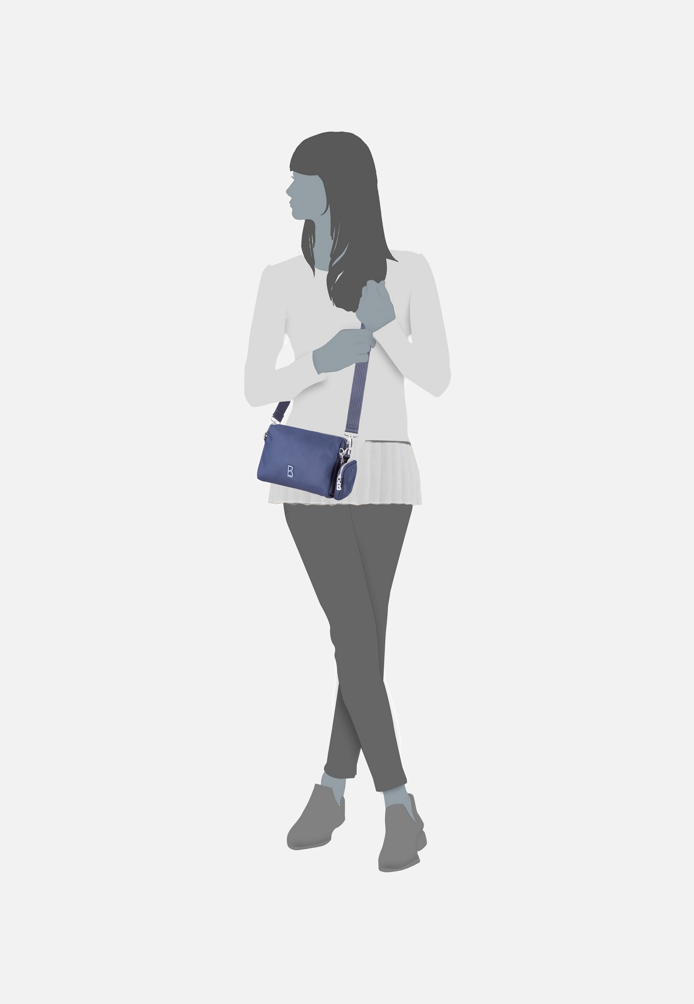 Bogner - Verbier Play Pukie SHZ Dark Blue - Shoulder Bag | Women-Image