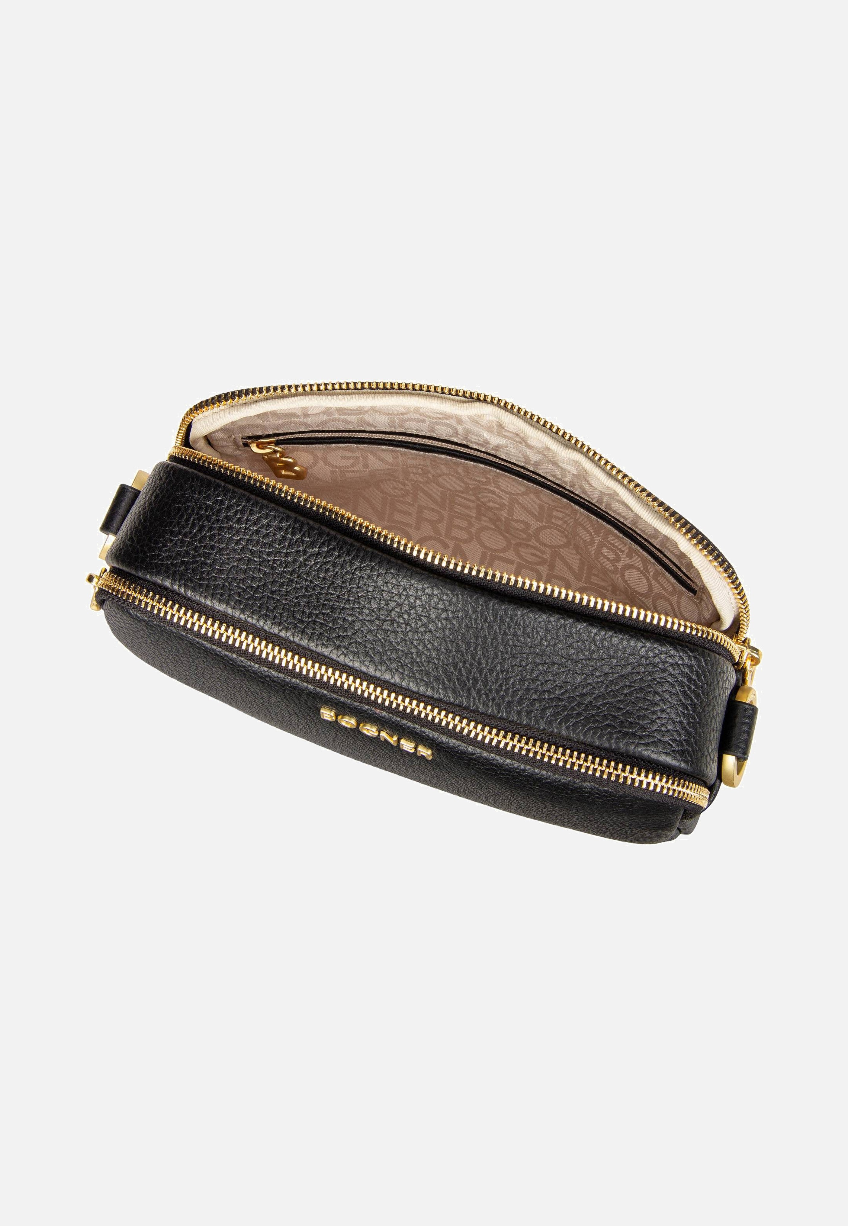 Bogner Wallis Avy SHB XSHZ Black Crossbody Bag