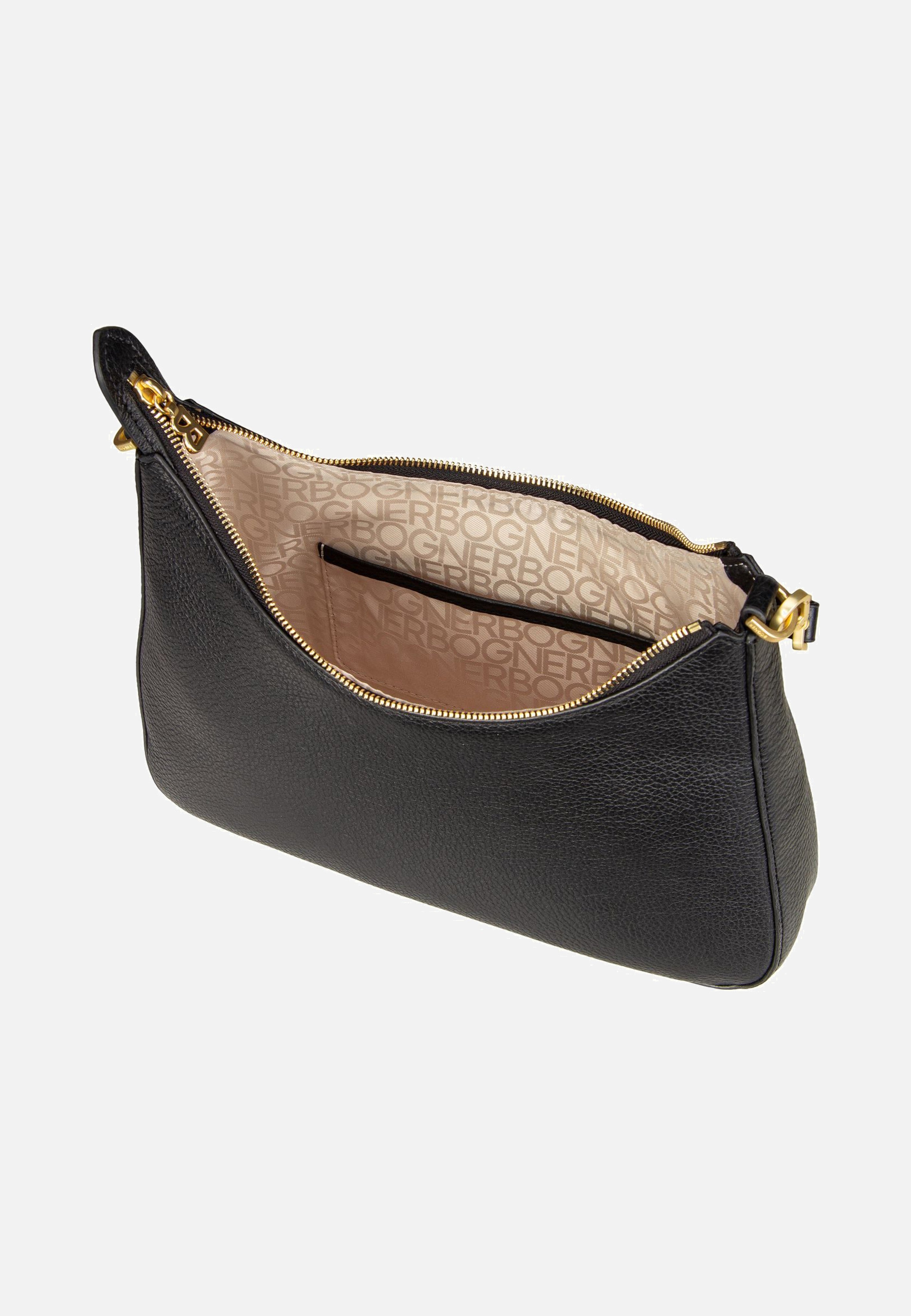 Bogner Wallis Odette SHB LHZ Black Shoulder Bag