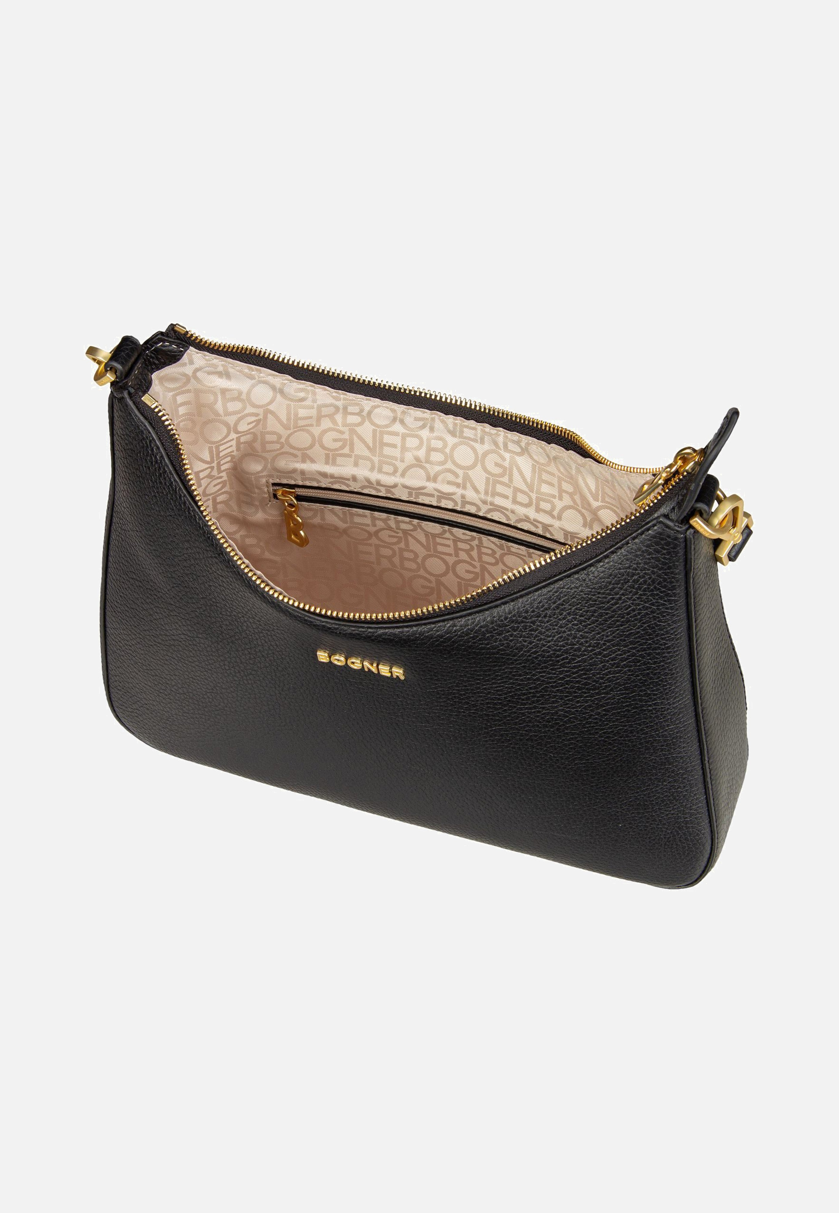 Bogner Wallis Odette SHB LHZ Black Shoulder Bag