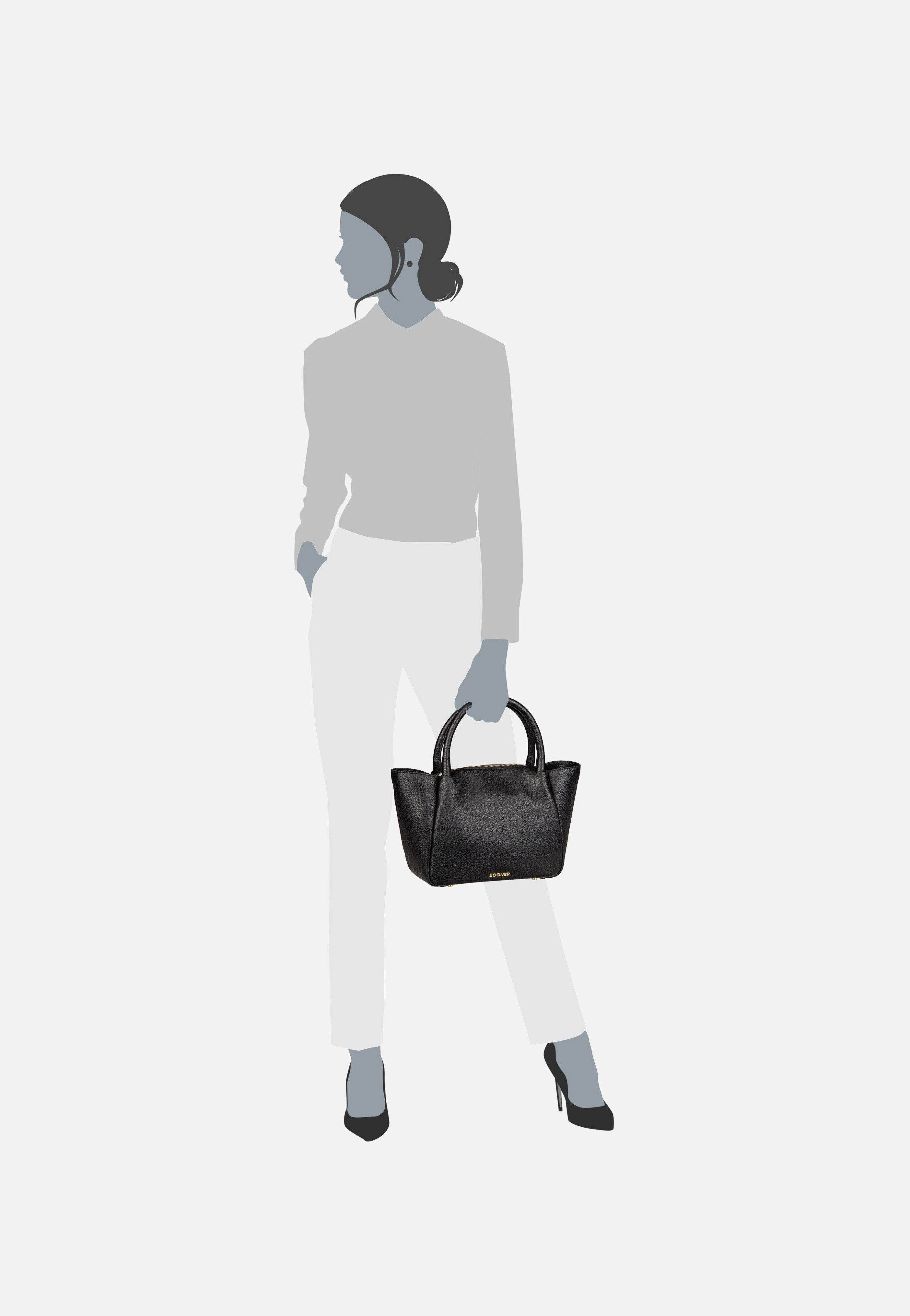Bogner - Wallis Raja MHZ Black - Handle Bag | Women-Image