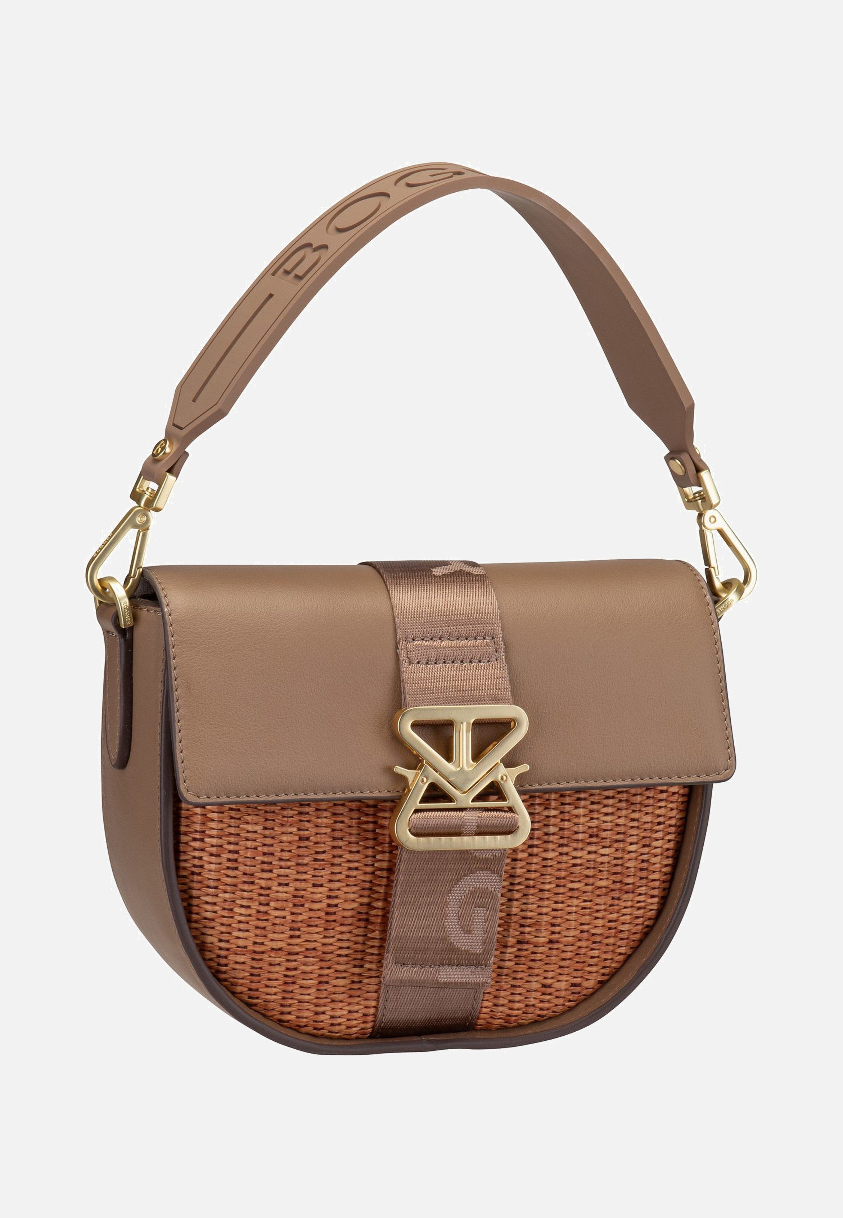 Bogner - Zuoz Rafia Cassy SHF Portabella - Saddle Bag | Women-Image