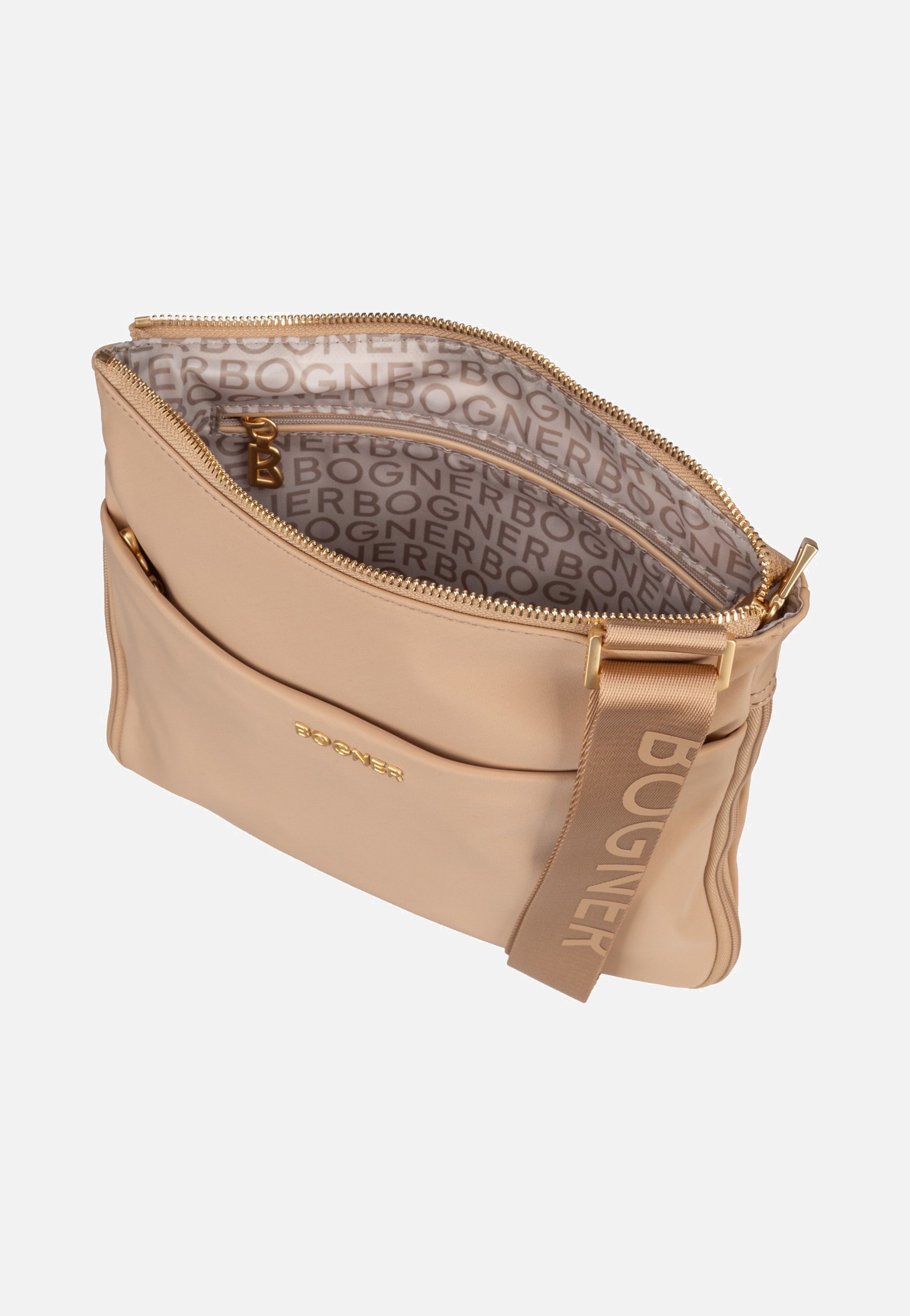 Bogner Klosters Neve Serena LVZ Lattè Shoulder Bag
