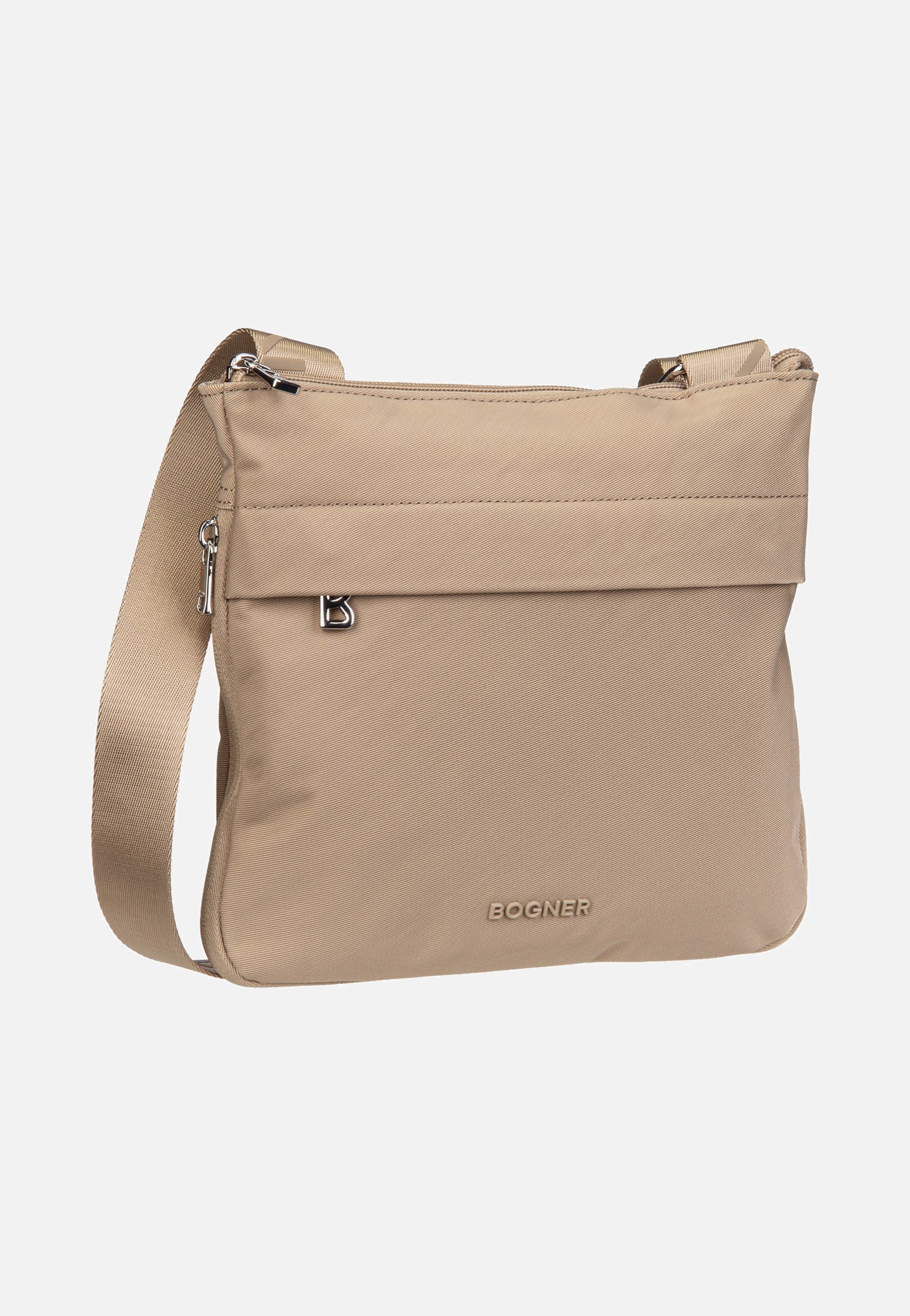 Bogner Maxon Serena MVZ Greige Shoulder Bag