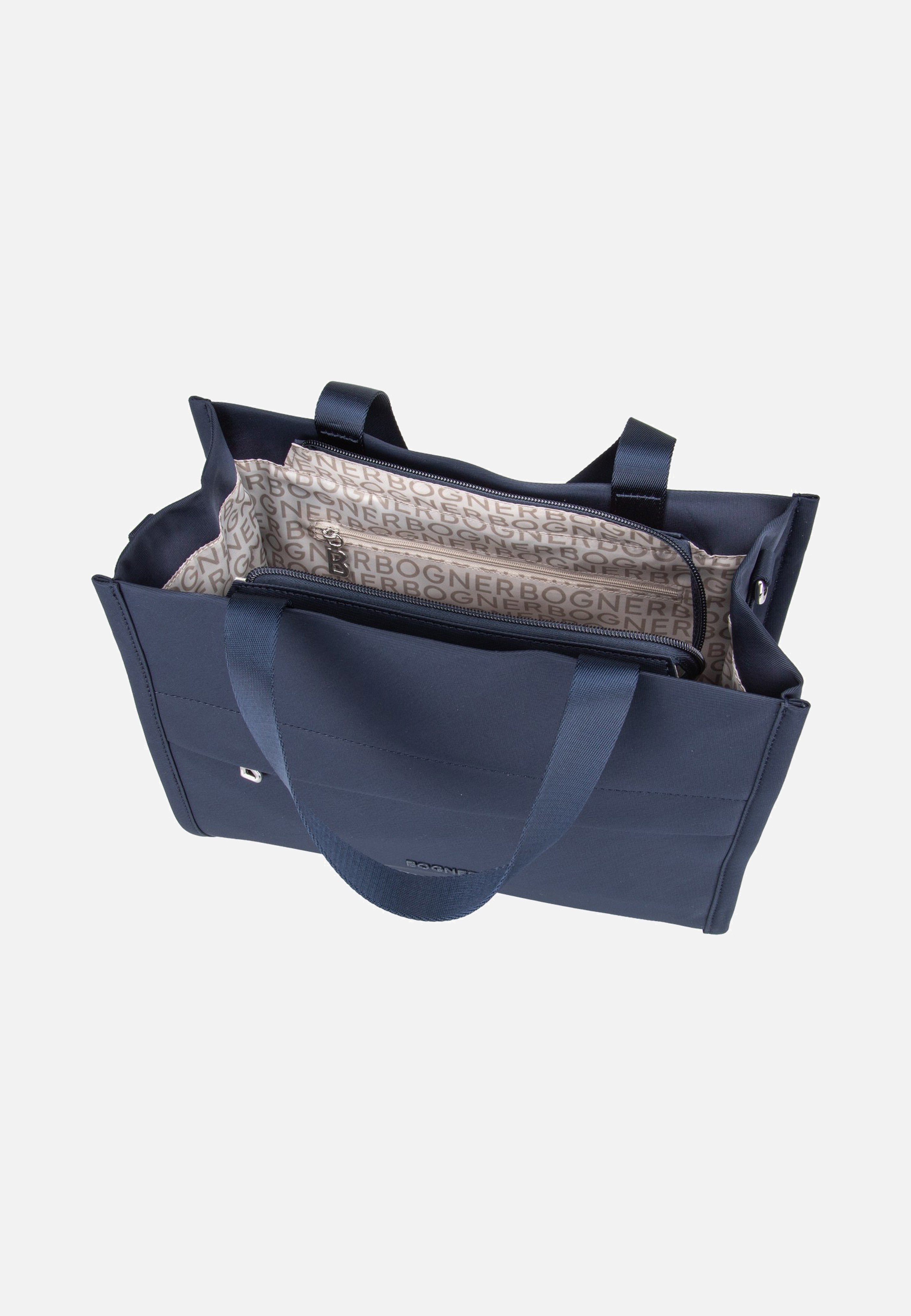 Bogner Maxon Maylin MHZ Dark Navy Tote Bag