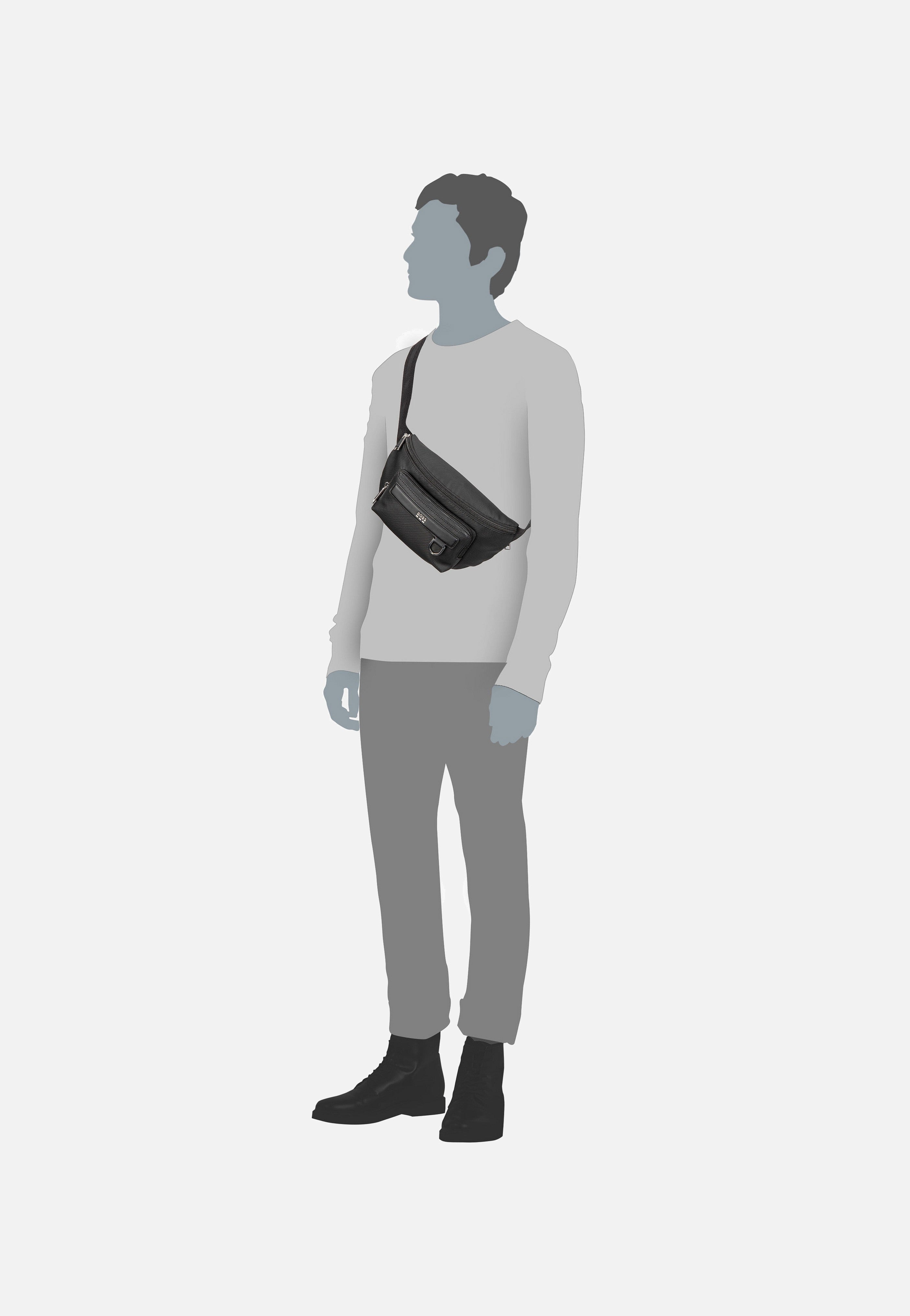 BOSS - Jinko Evo Bumbag 50548787 Black - Sling Bag | Neutral-Image
