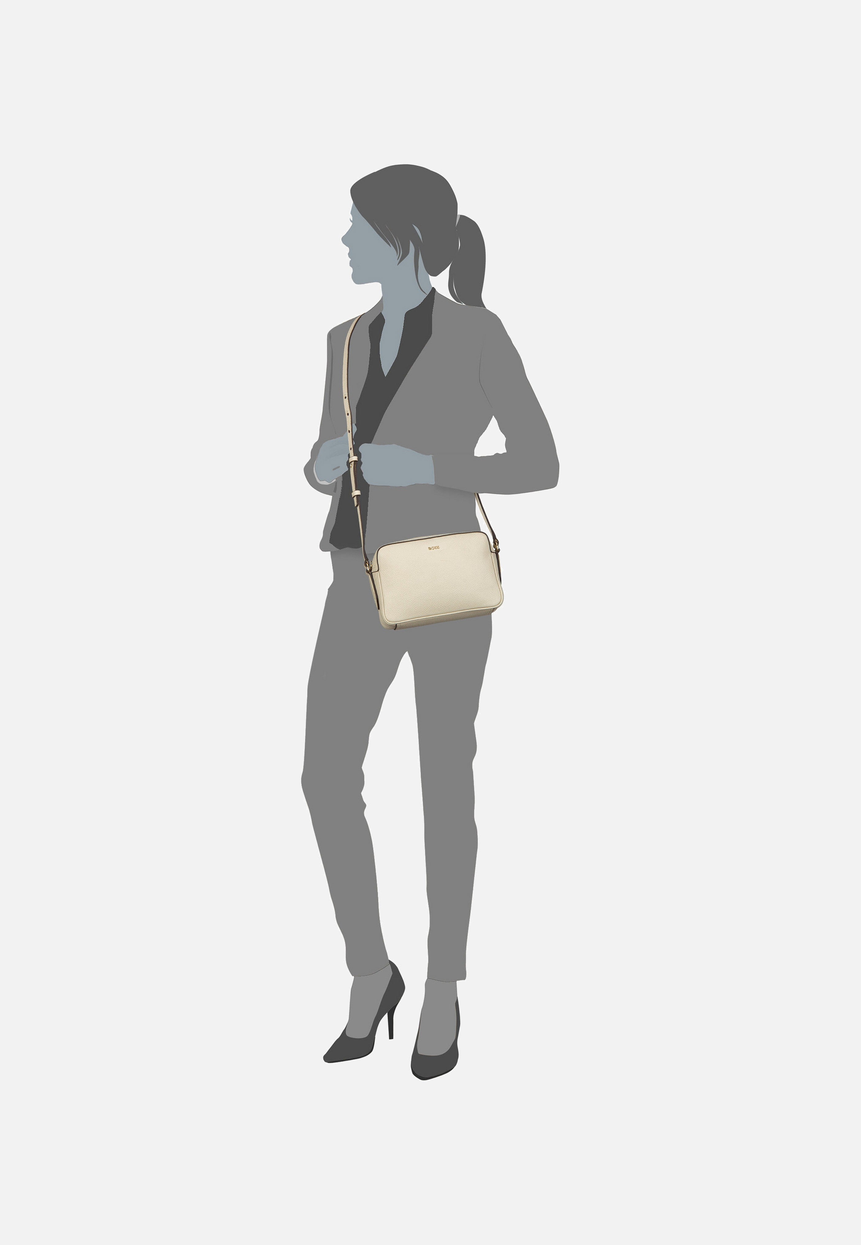 BOSS - Lenah CB 50547733 Open White - Crossbody Bag | Women-Image