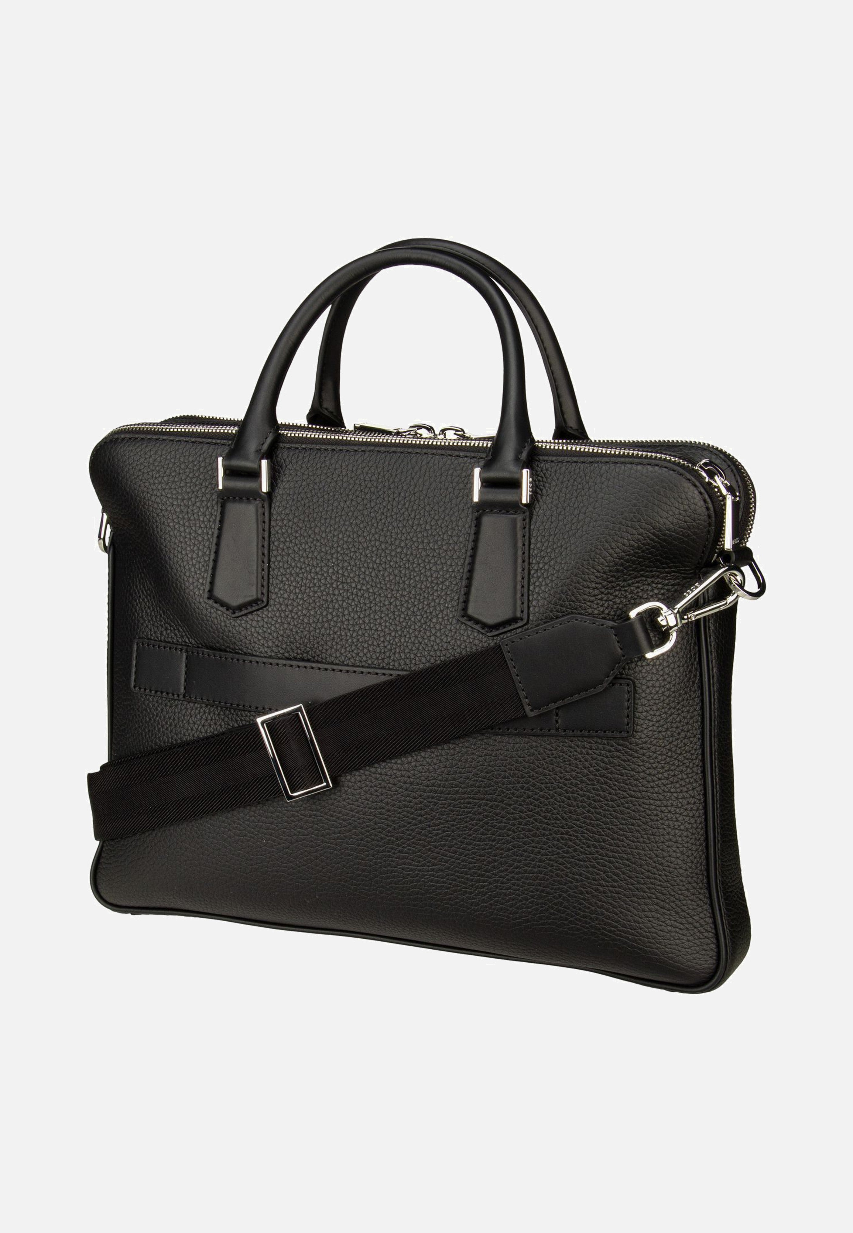 BOSS - New Crosstown 50529302 Black - Briefcase | Men-Image