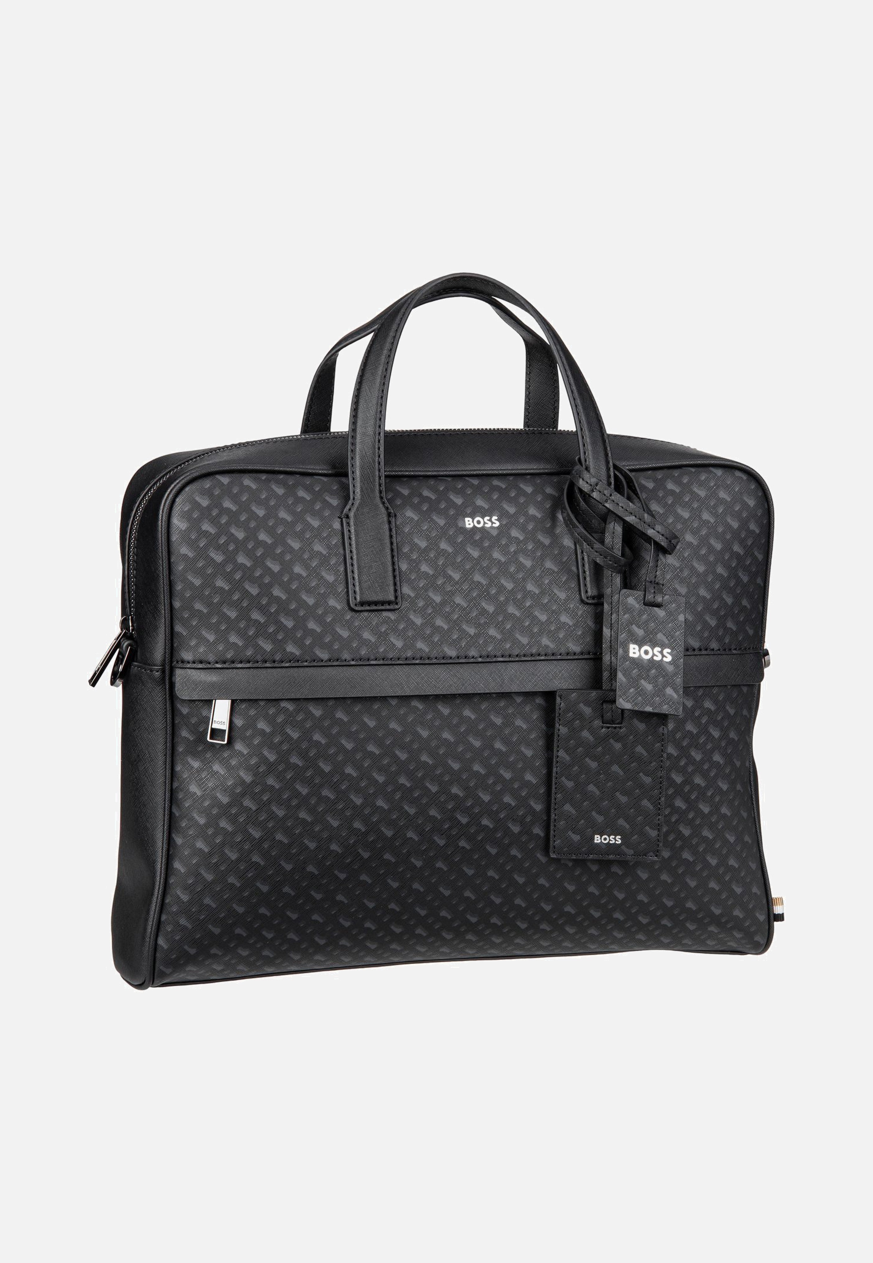 BOSS - Zair Doc Case 50552587 Black - Briefcase | Men-Image