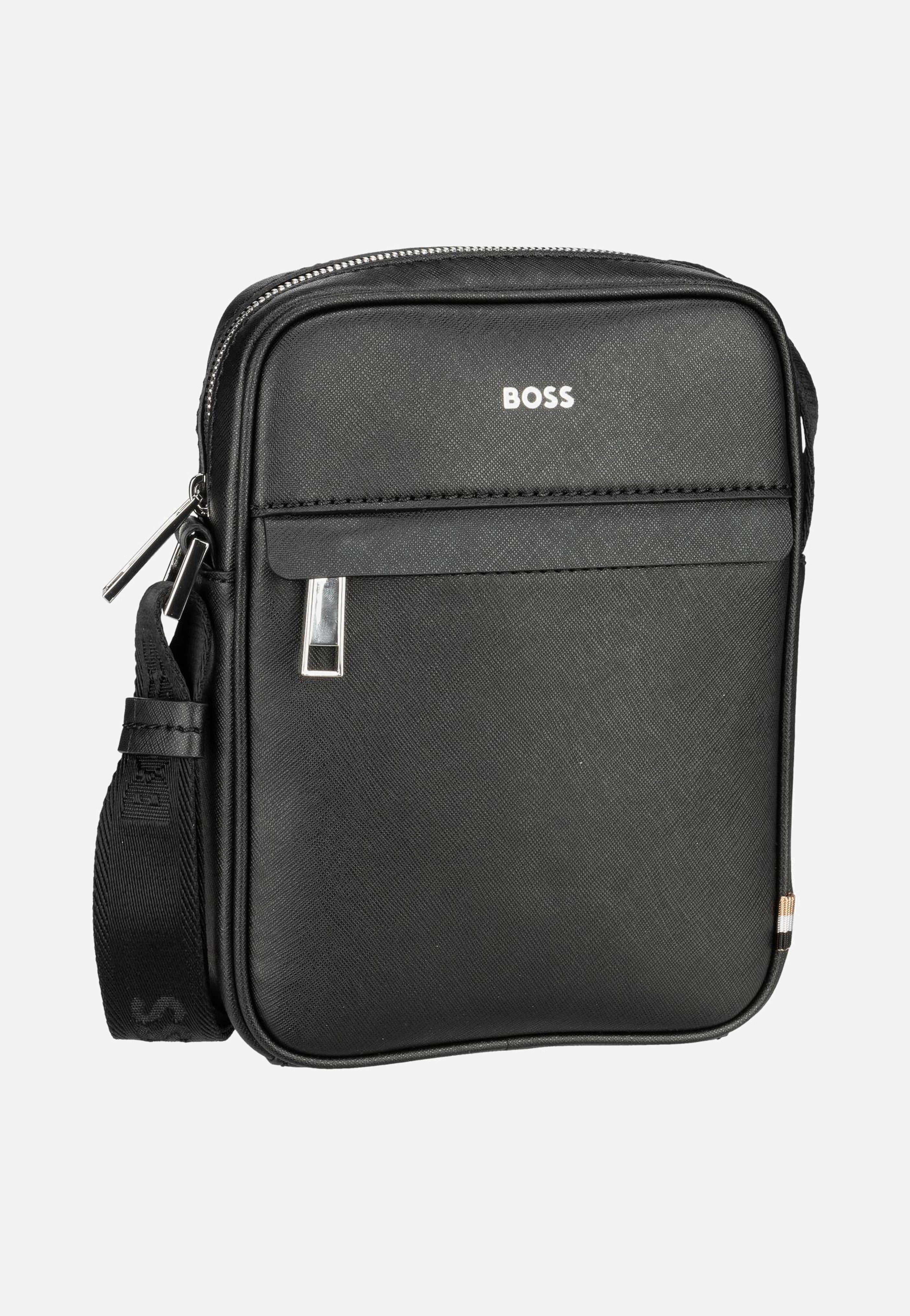 BOSS - Zair North South Zip Black - Shoulder Bag | Men-Image