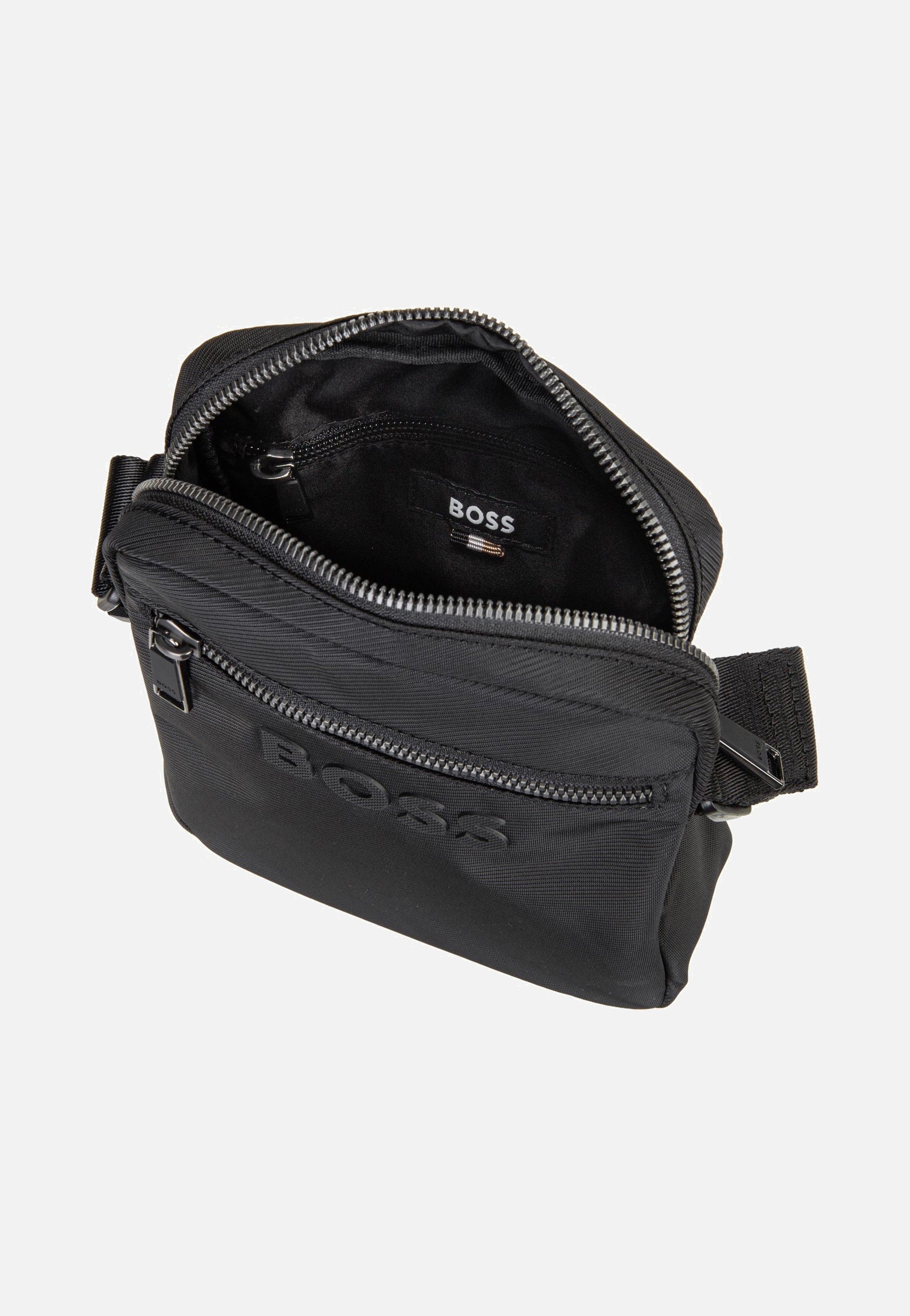 BOSS Catch 3.0 NS Zip NW Black Crossbody Bag
