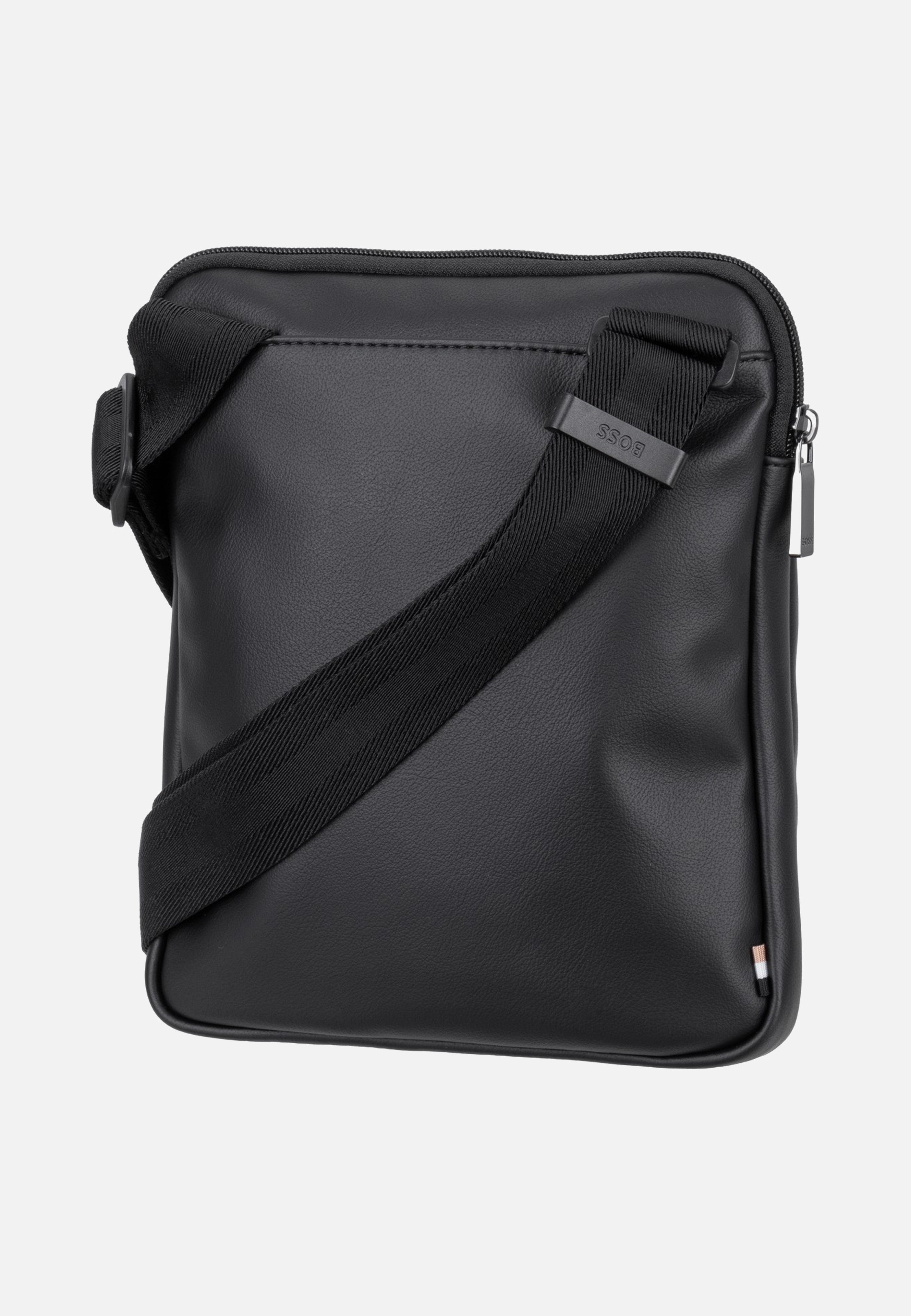 BOSS Jace Envelope Black Crossbody Bag