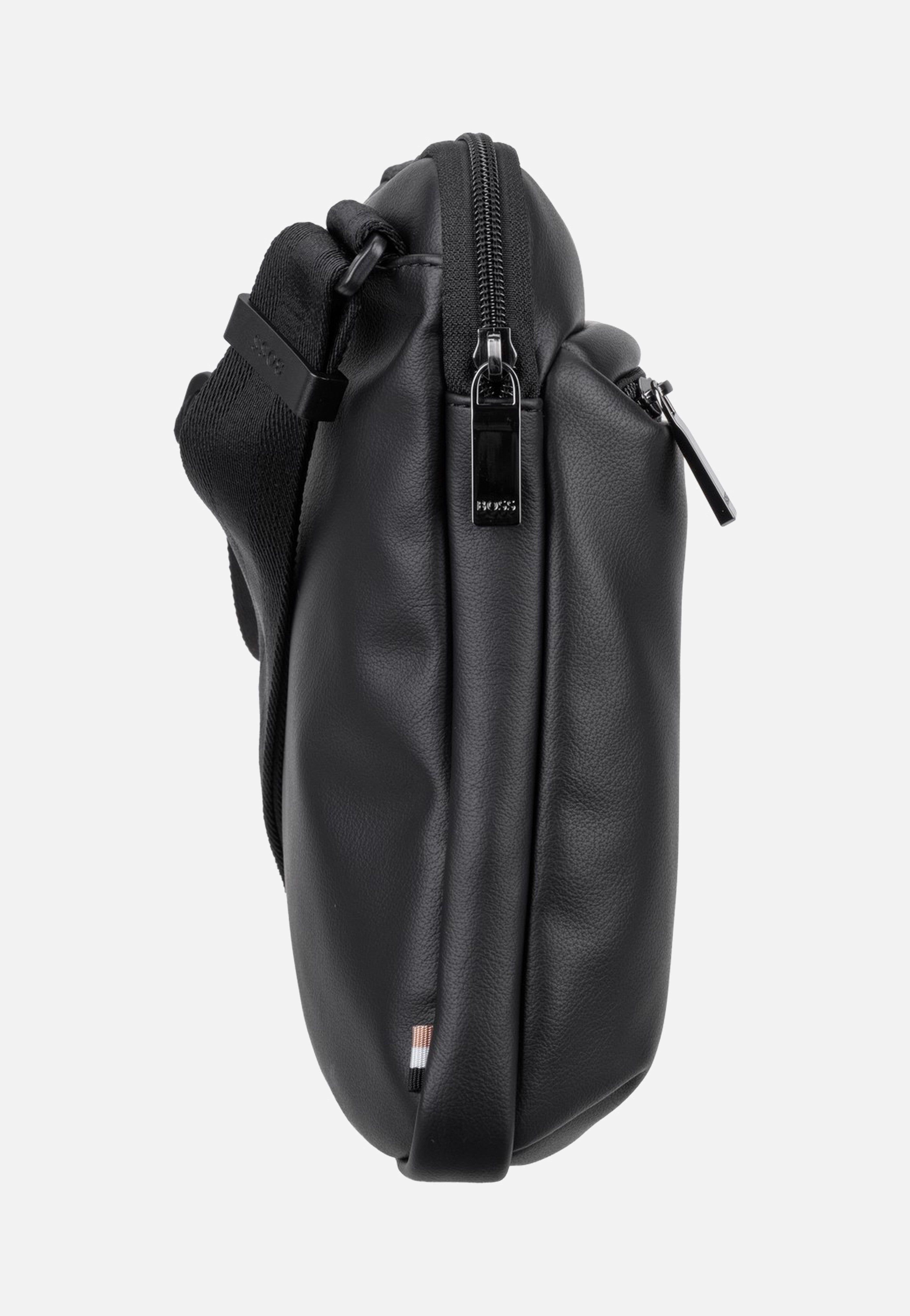 BOSS Jace Envelope Black Crossbody Bag