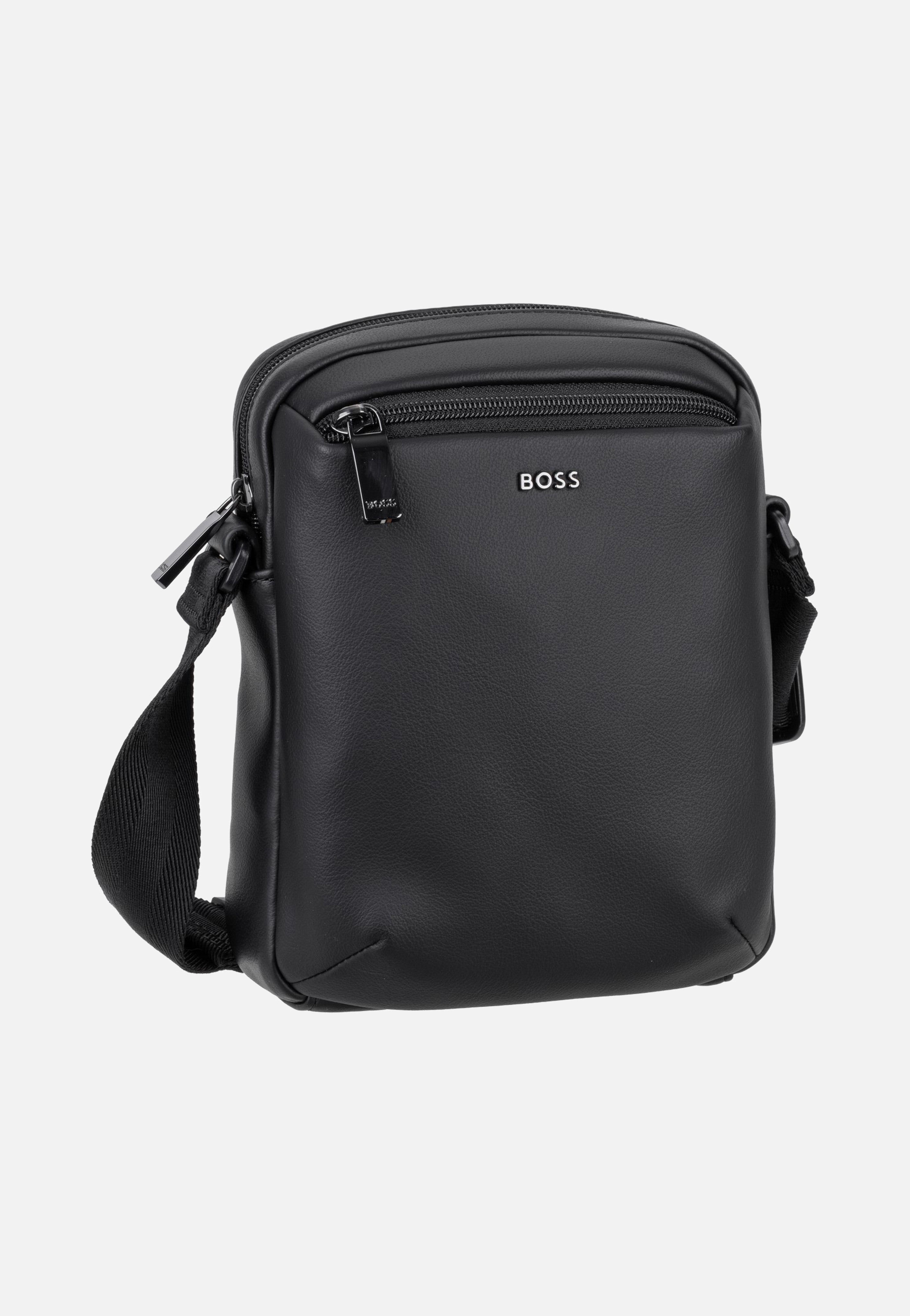 BOSS Jace NS Zip Black Crossbody Bag