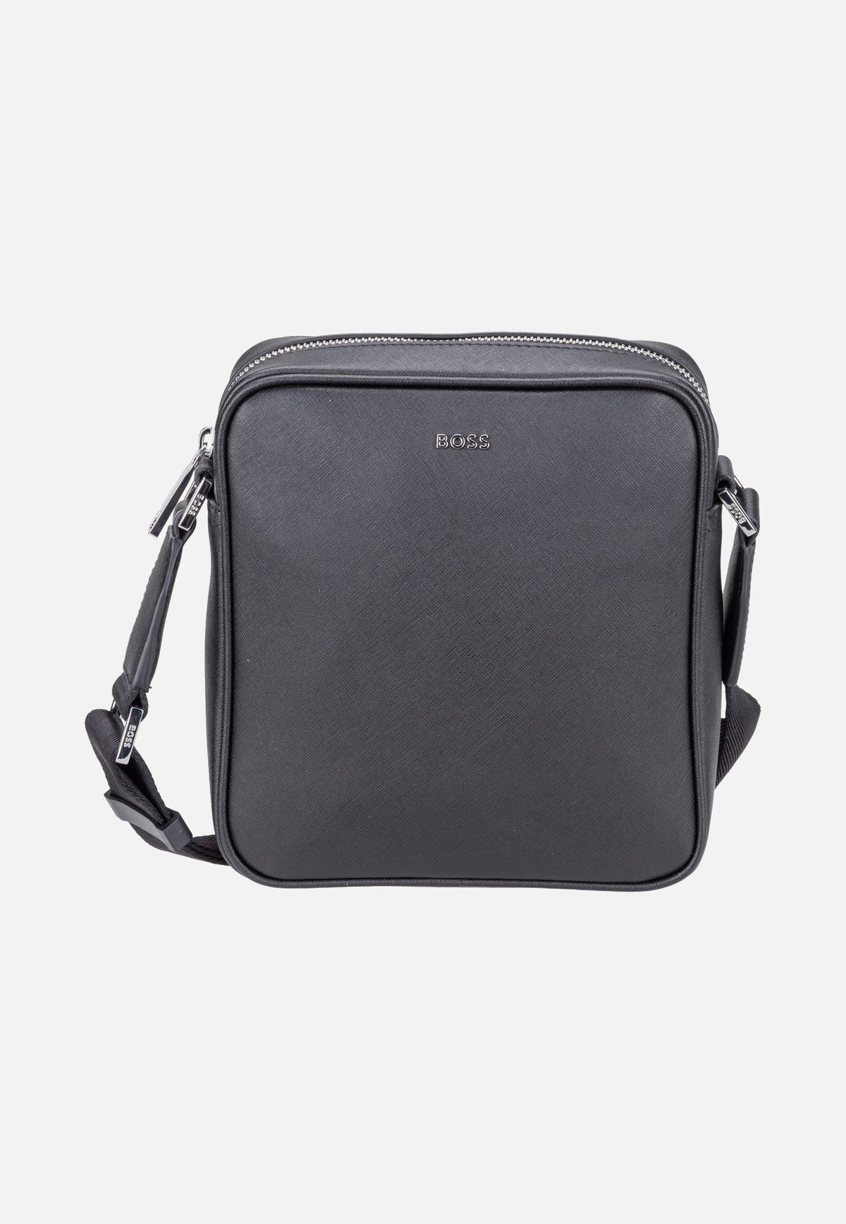 BOSS Northon NorthSouth Zip 50567390 Black Bolso bandolera