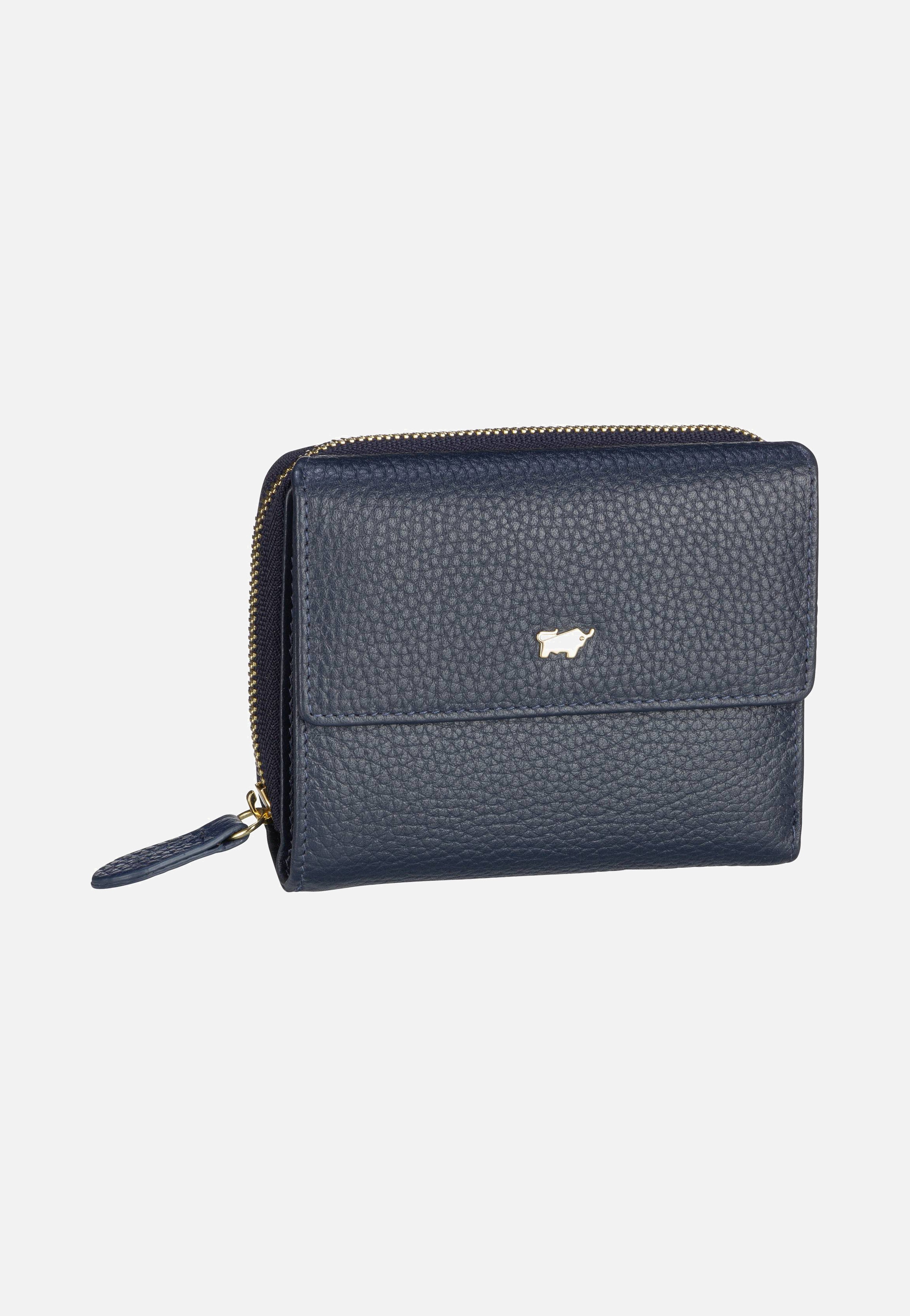 Braun Büffel Asti 50454 RV Navy Wallet