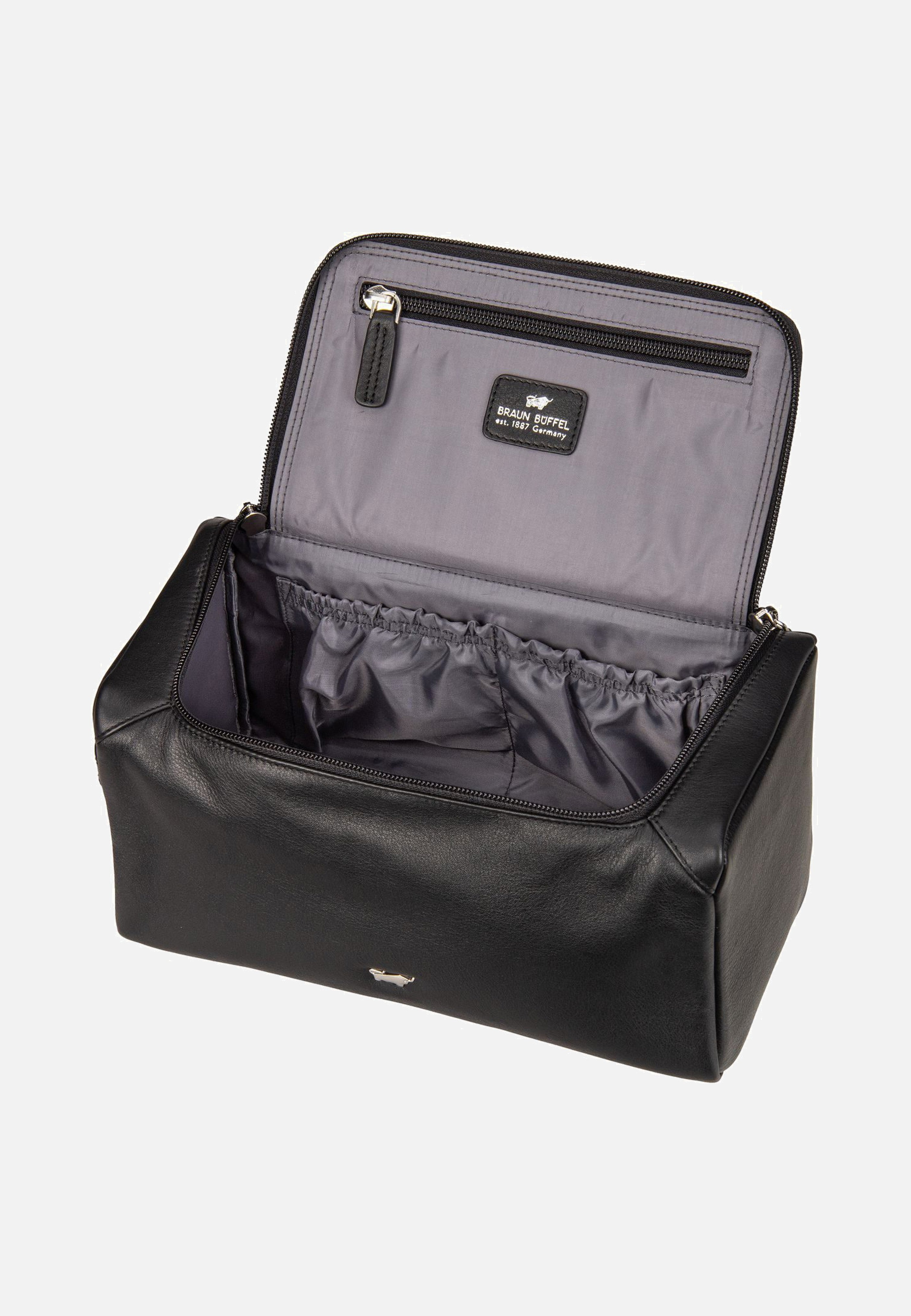 Braun Büffel - GOLF 3.0 Wash Bag 90697 Schwarz - Toiletry Bag | Neutral-Image
